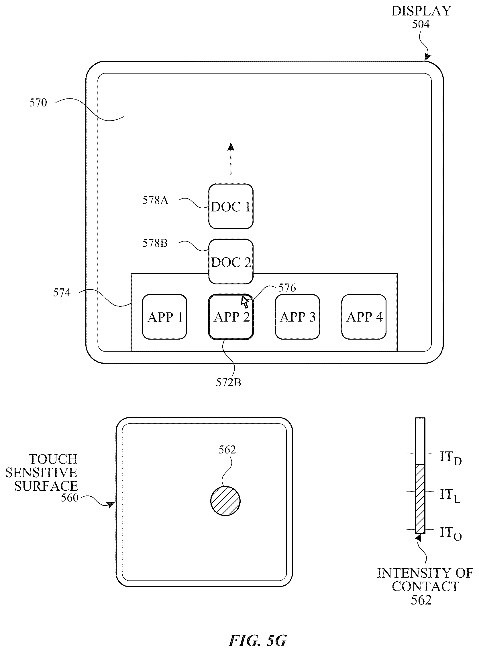 Patent US12504860 Figure 13 – User interfaces for controlling an insertion marker