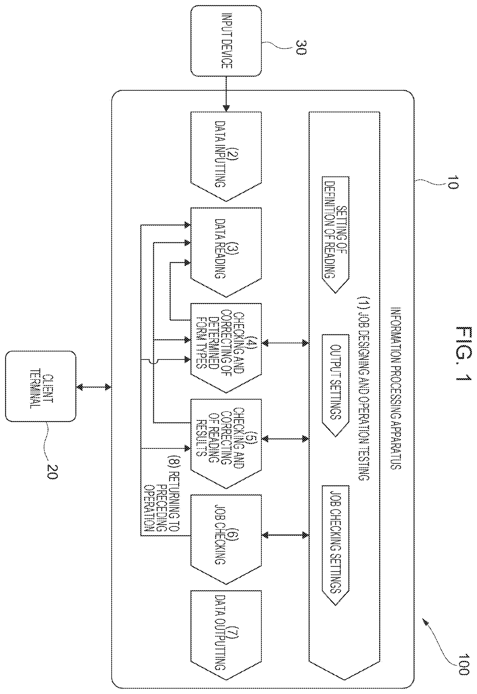 Patent US12504861 Figure 1 – Information processing apparatus and method and non-transitory computer readable medium