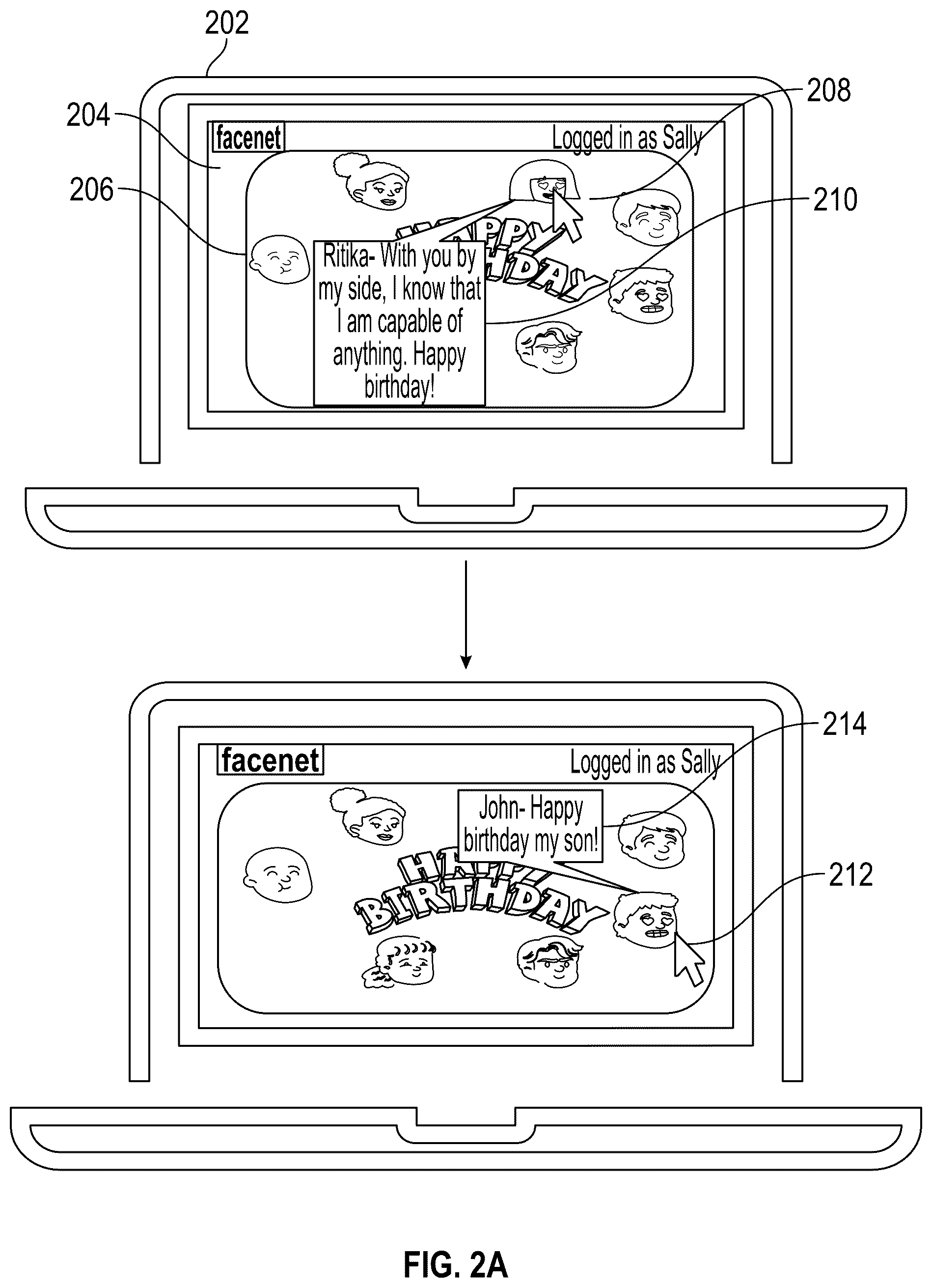 Patent US12504865 Figure 3 – Systems and methods for generating an avatar collage based on social network items