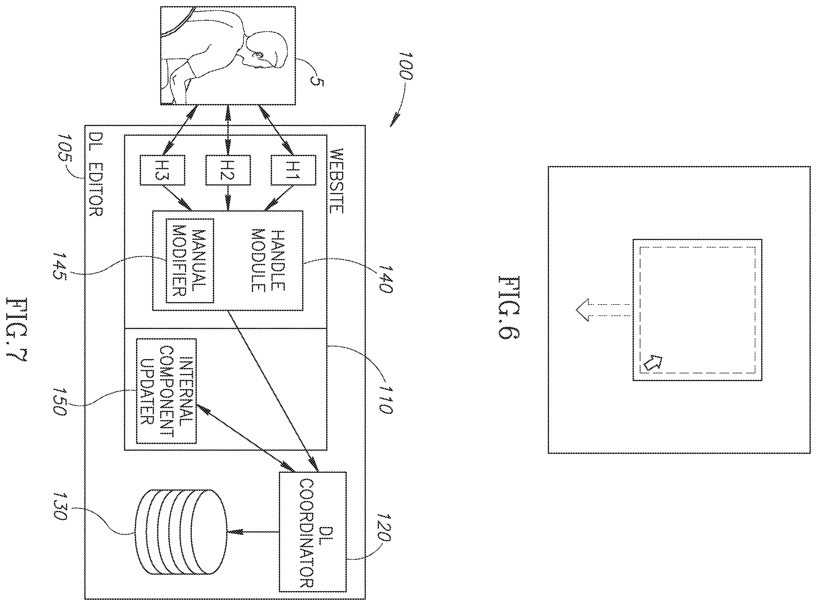 Patent US12504870 Figure 5 – Method and system for section-based editing of a website page