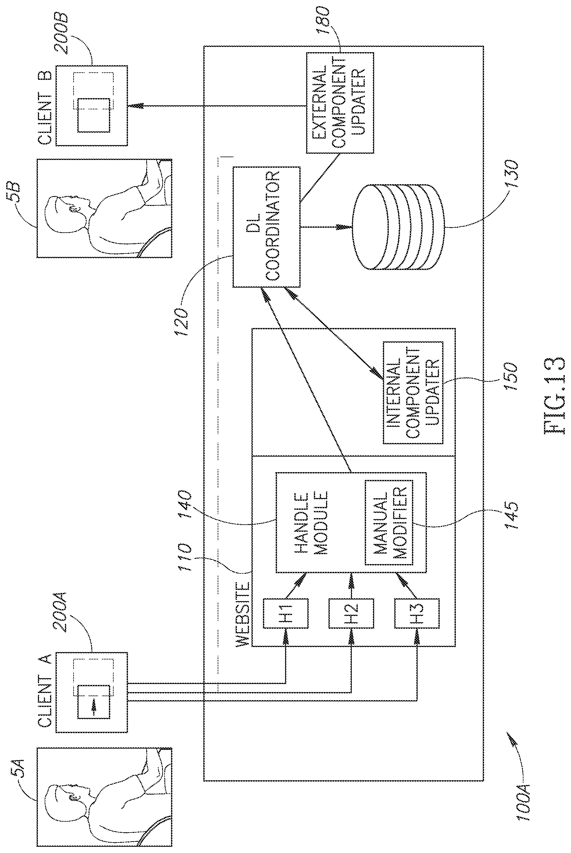 Patent US12504870 Figure 10 – Method and system for section-based editing of a website page