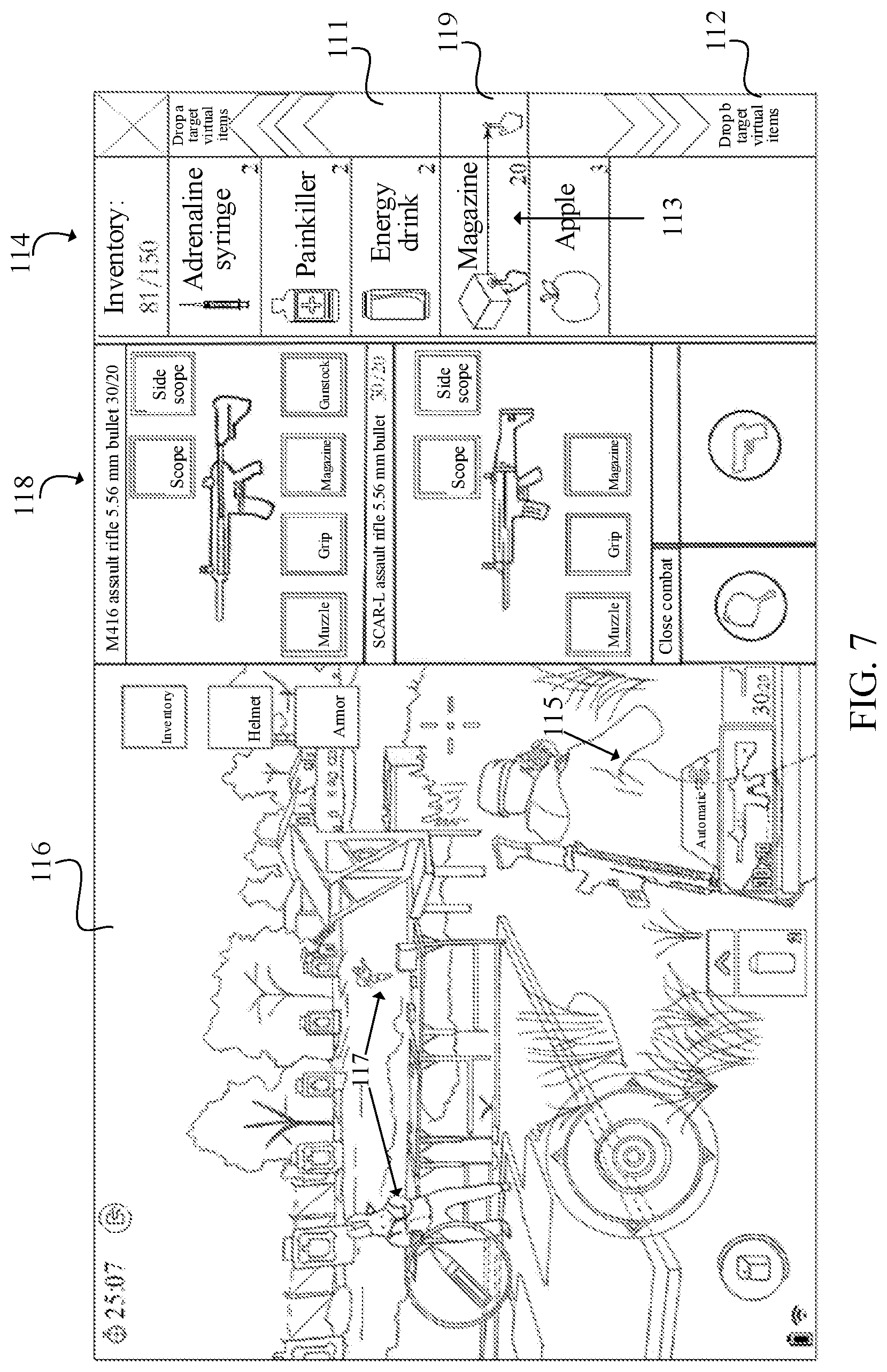 Patent US12504873 Figure 8 – Method and apparatus for controlling virtual object to drop virtual item and medium