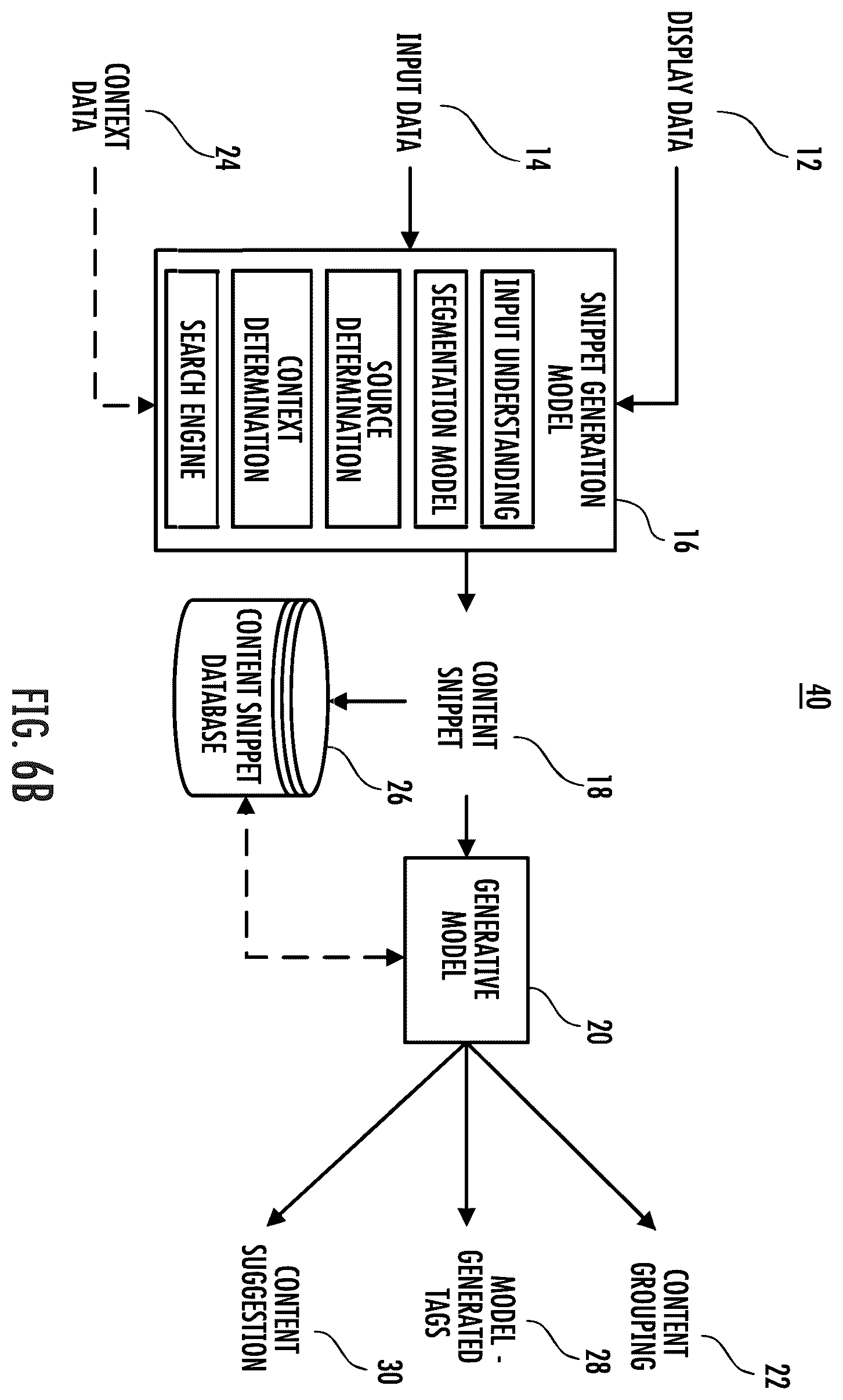 Patent US12504875 Figure 7 – Content selection and action determination based on a gesture input