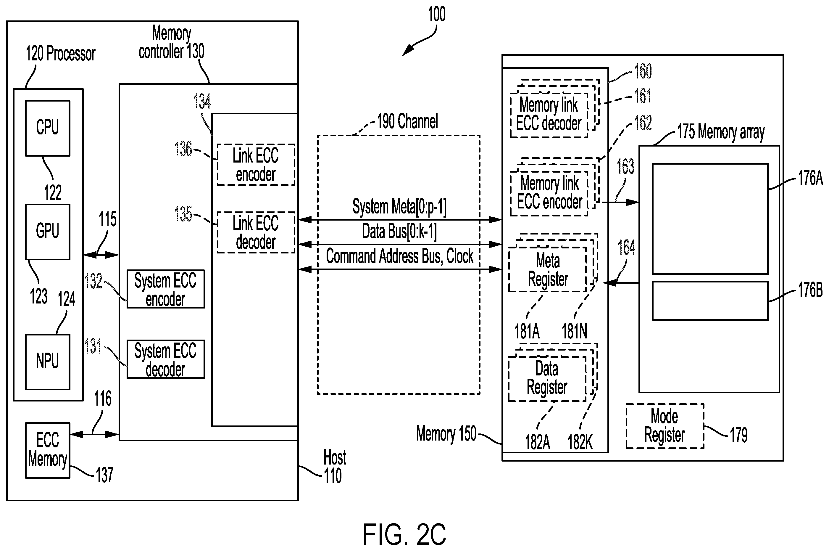 Patent US12504876 Figure 4 – Flexible metadata regions for a memory device