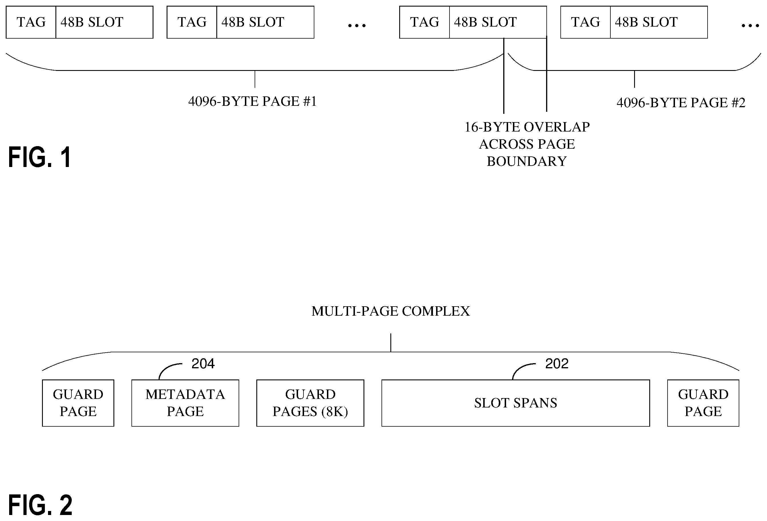 Patent US12504891 — Zero-redundancy tag storage for bucketed allocators — Figure 1