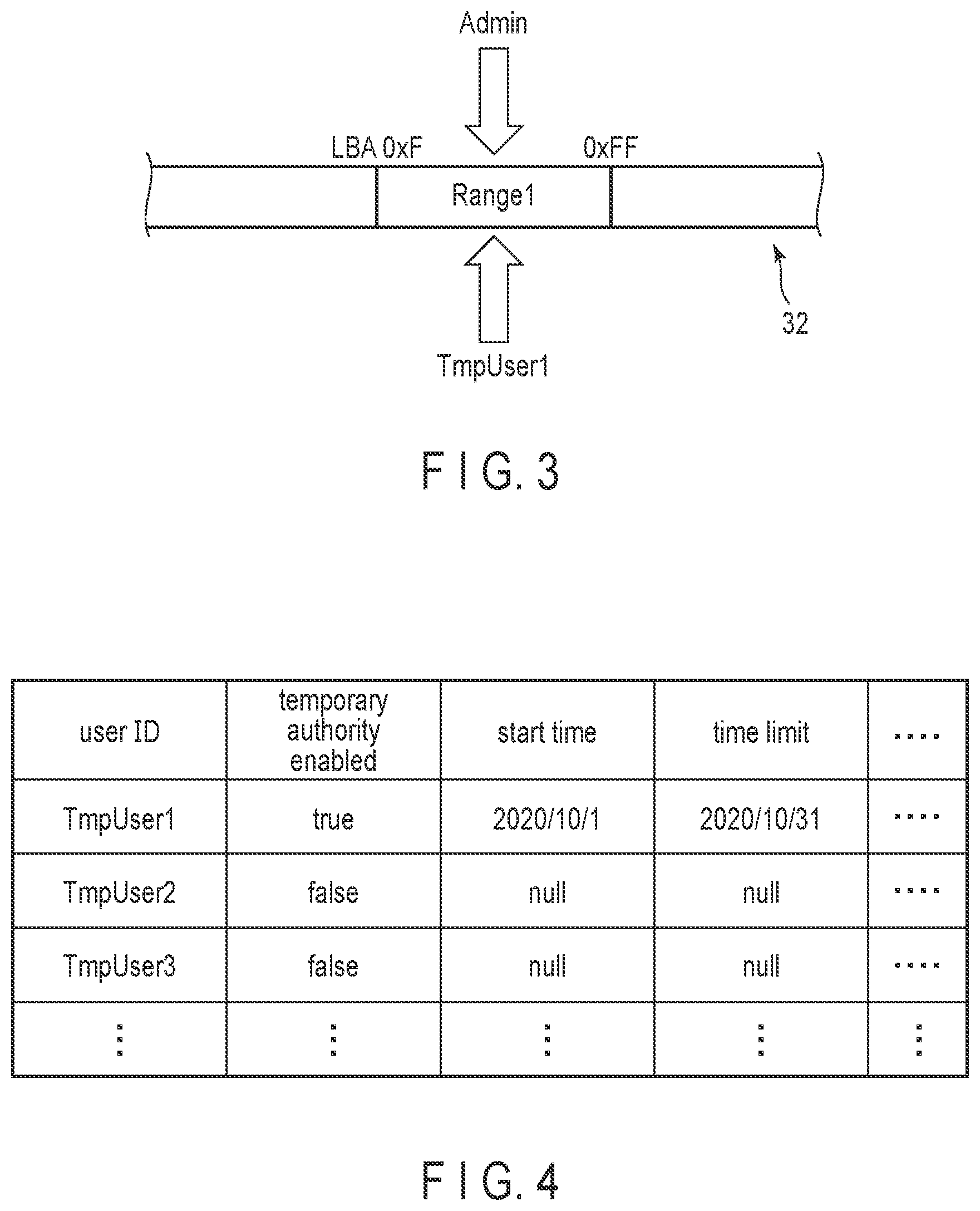 Patent US12504892 Figure 3 – Memory system with enhanced security access to parital storage areas
