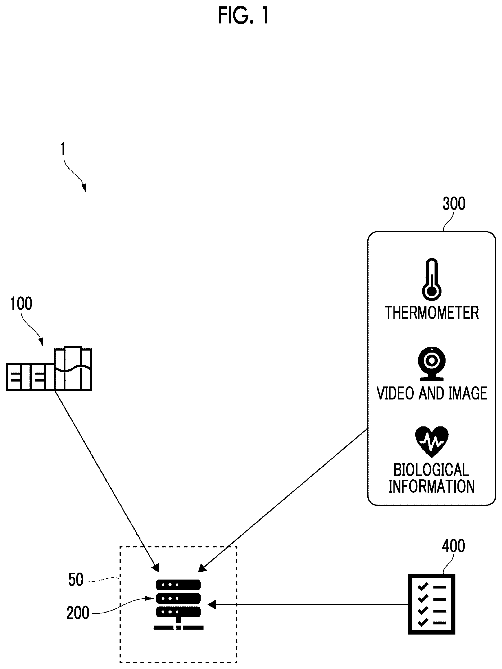 Patent US12504933 Figure 1 – Information processing system and non-transitory computer readable medium storing program
