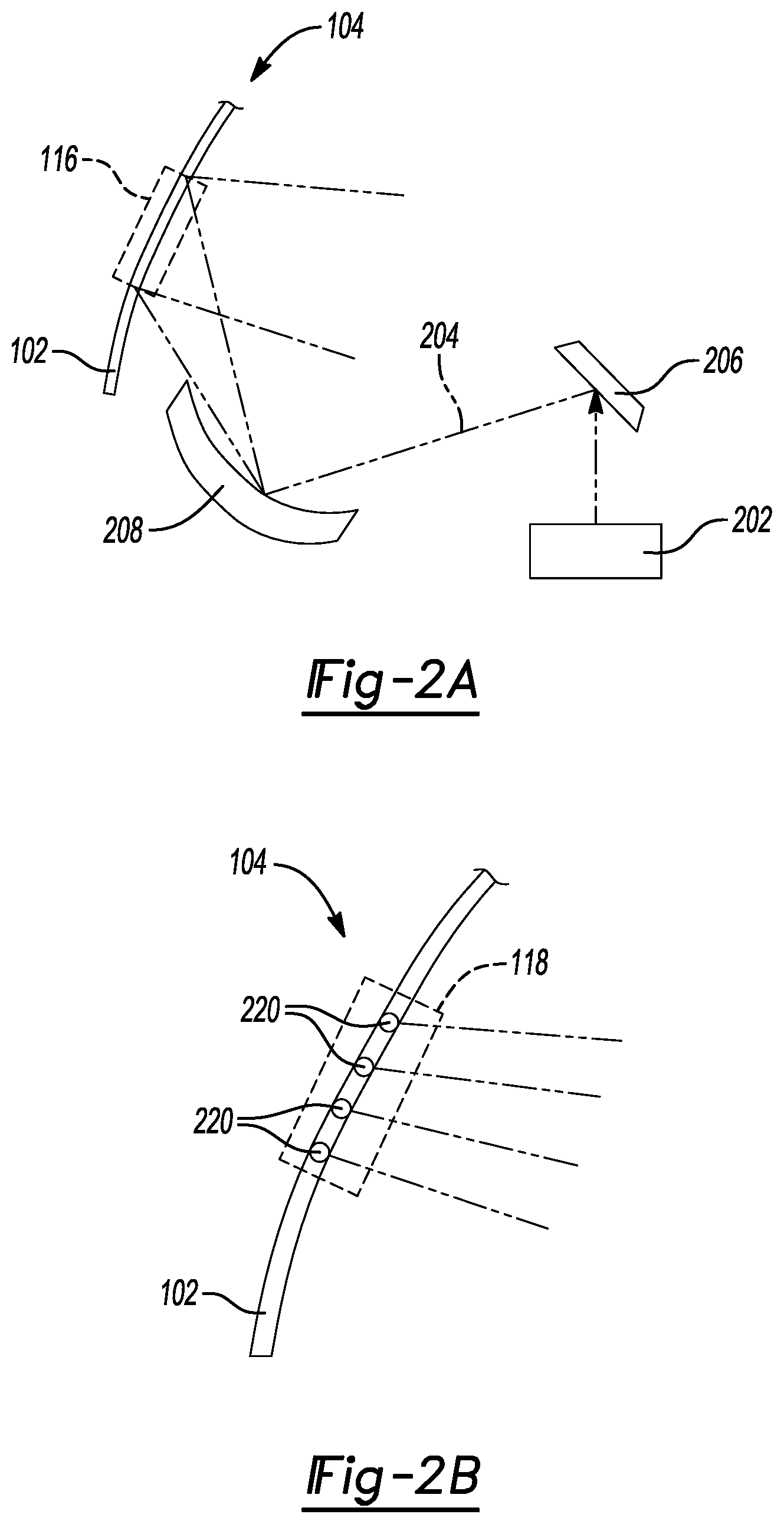 Patent US12504936 Figure 2 – Windshield having zonal displays