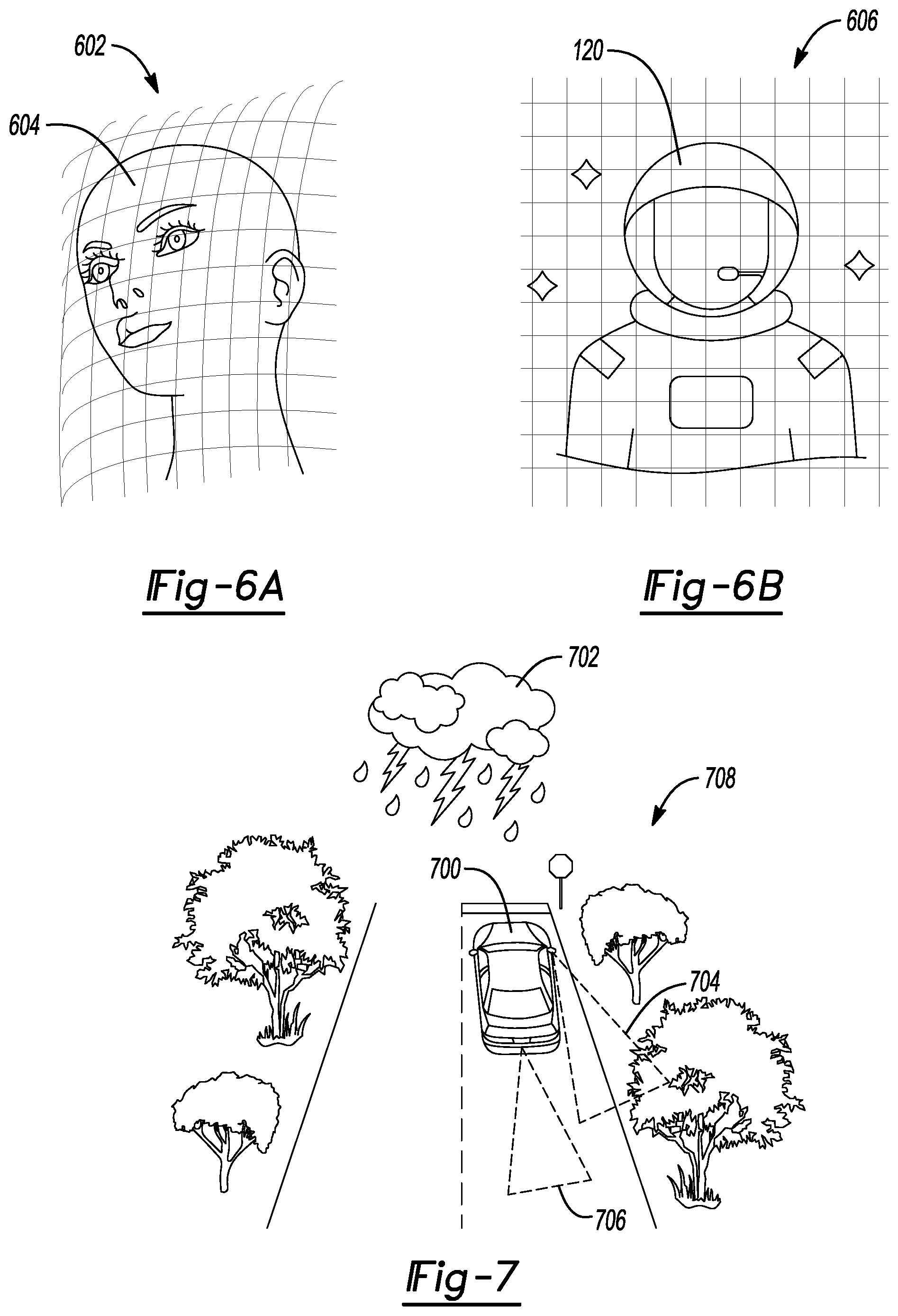 Patent US12504936 Figure 5 – Windshield having zonal displays