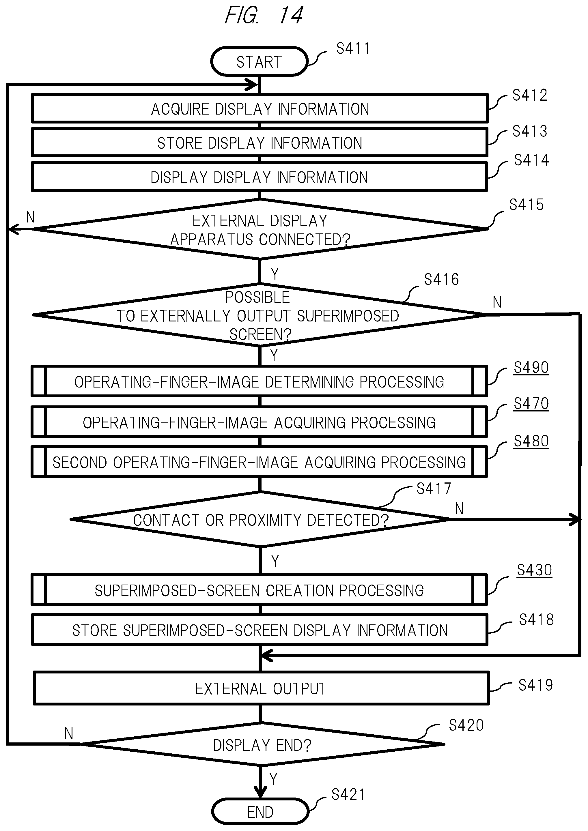 Patent US12504937 Figure 14 – Information display apparatus and method
