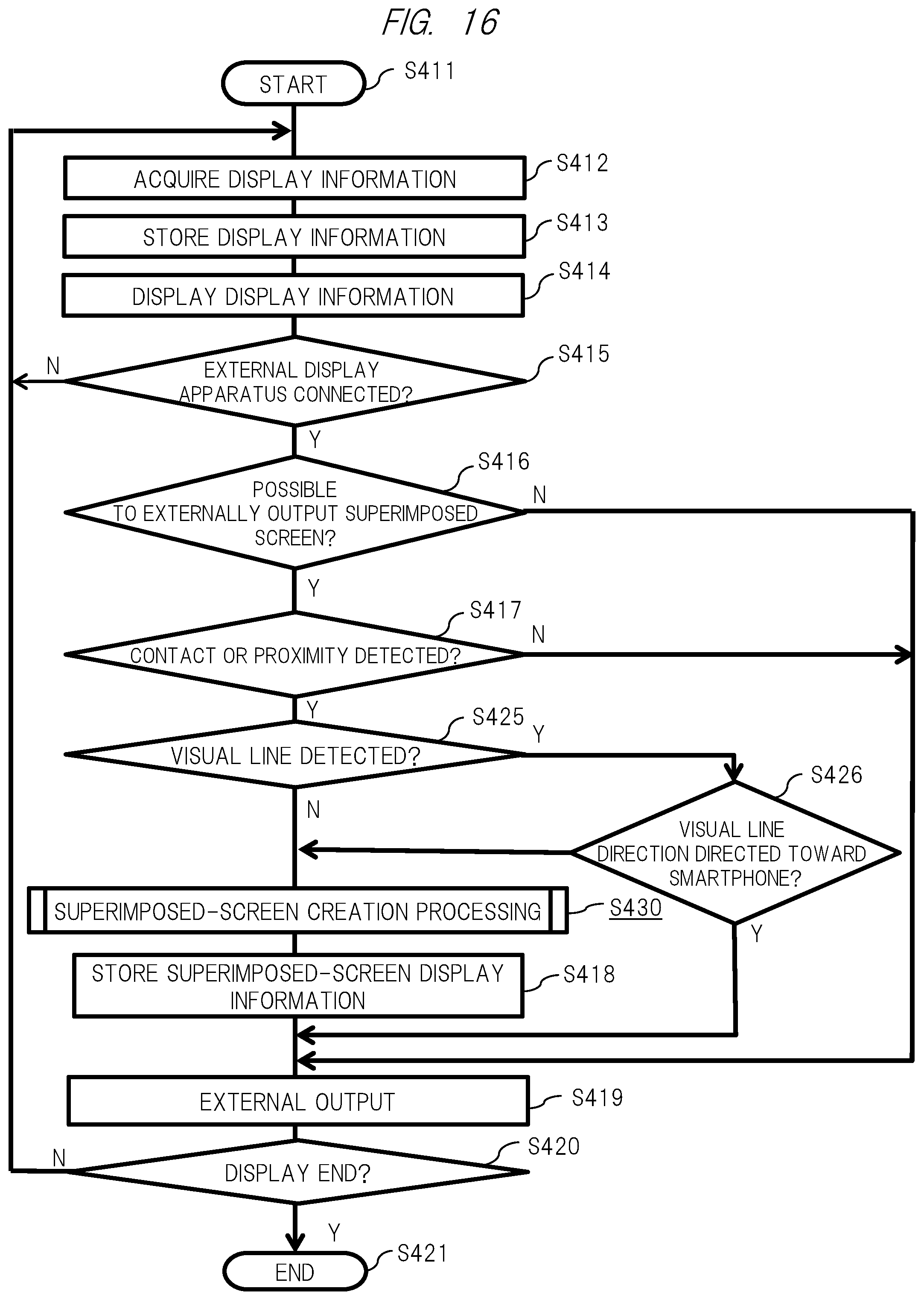 Patent US12504937 Figure 16 – Information display apparatus and method