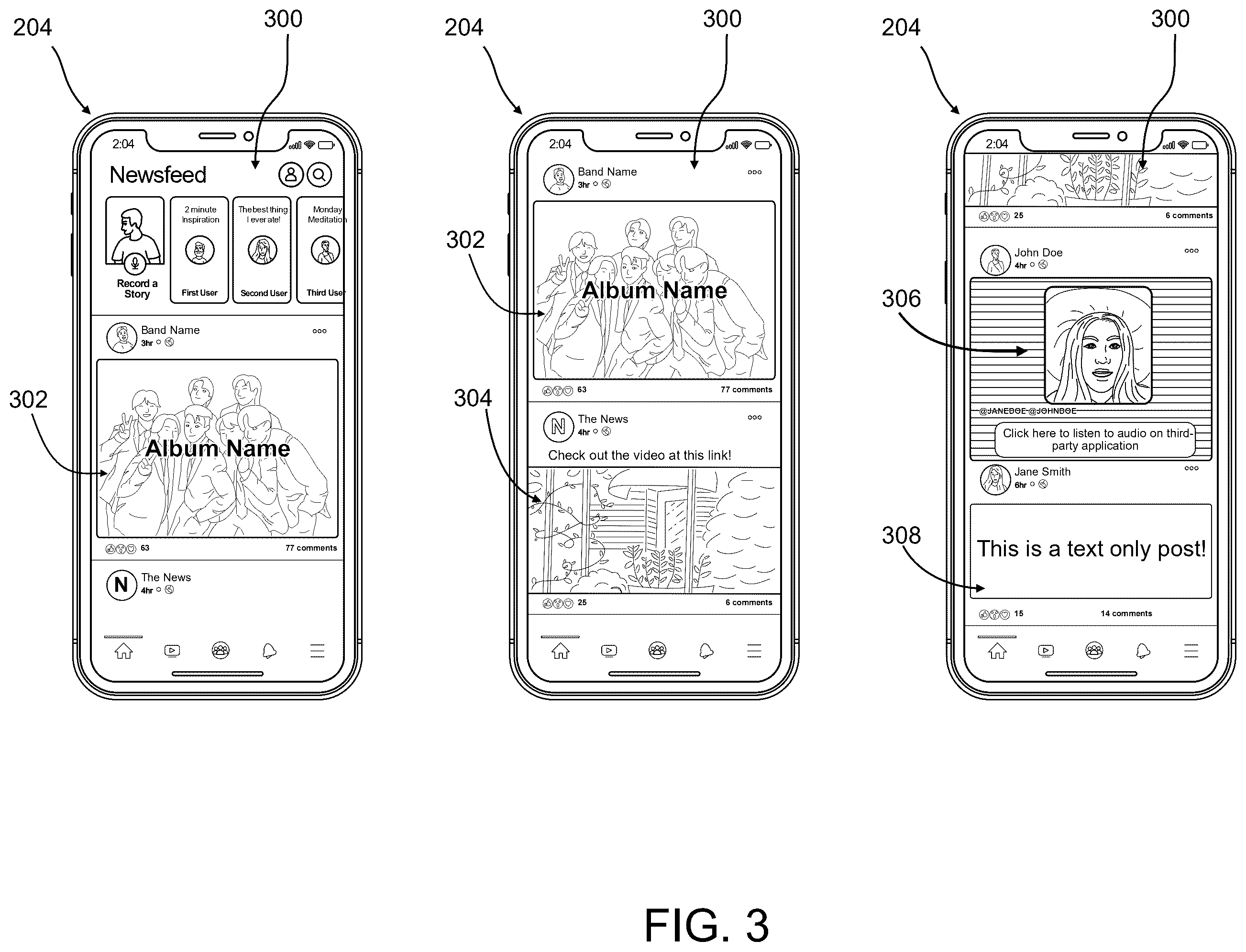 Patent US12504943 Figure 3 – Multi-application audio splicing