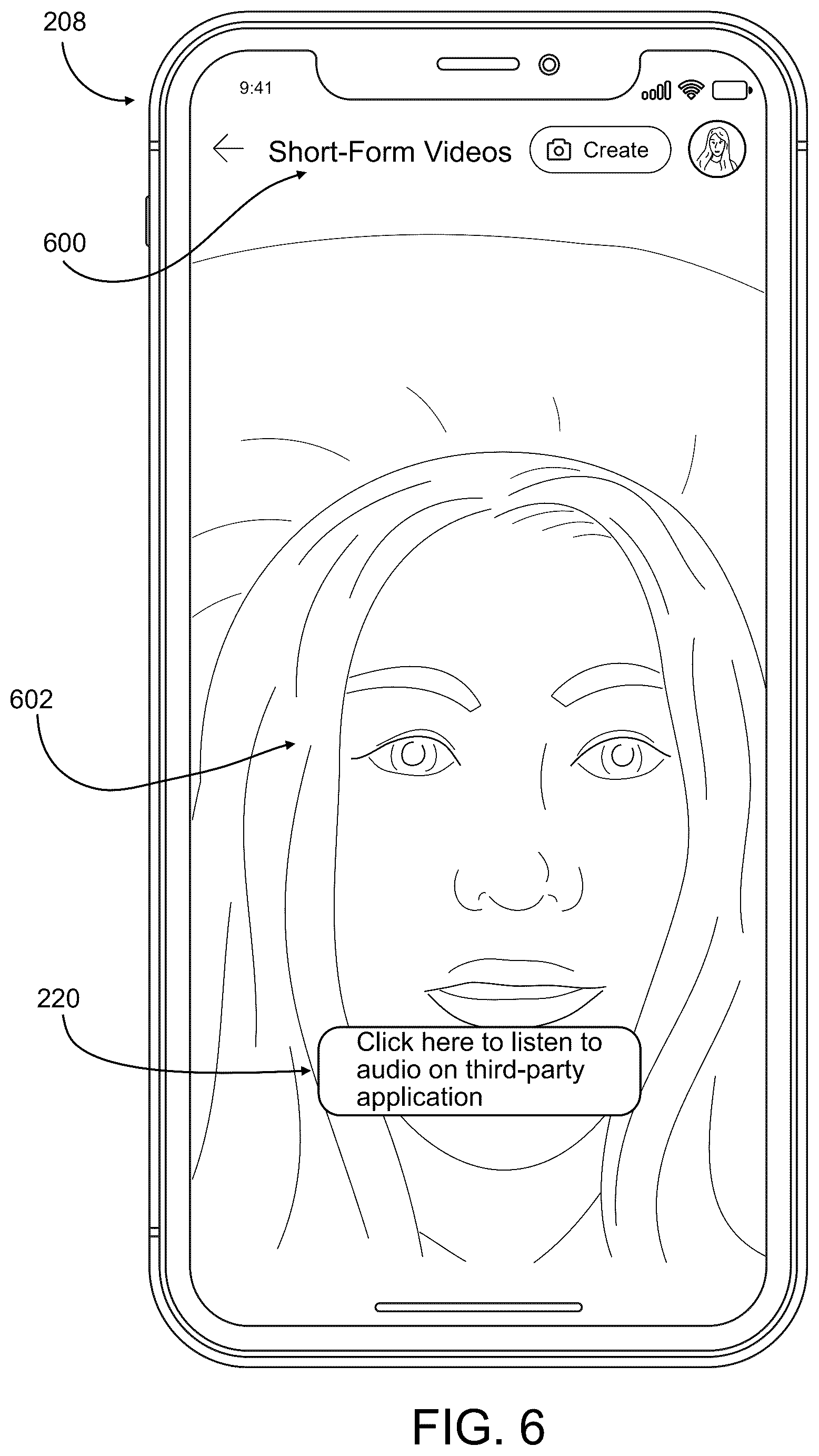 Patent US12504943 Figure 6 – Multi-application audio splicing