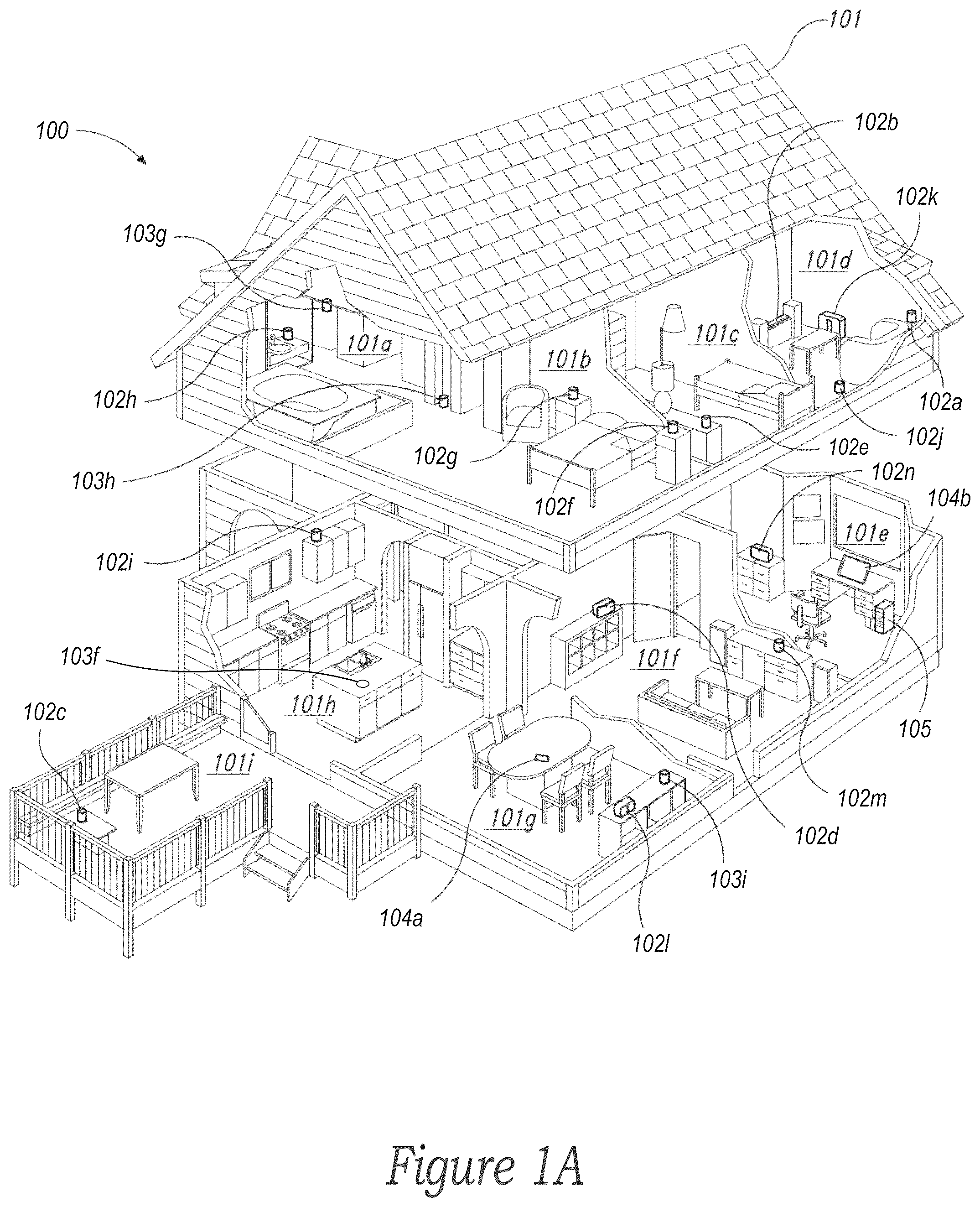 Patent US12504945 Figure 1 – Radio coexistence techniques for playback devices
