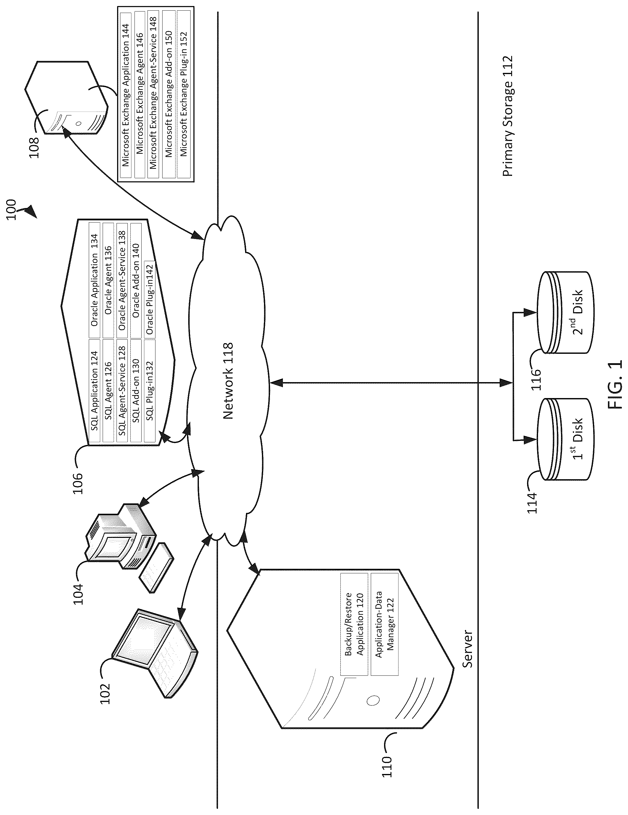 Patent US12504962 Figure 1 – Updating application hosts in a cluster