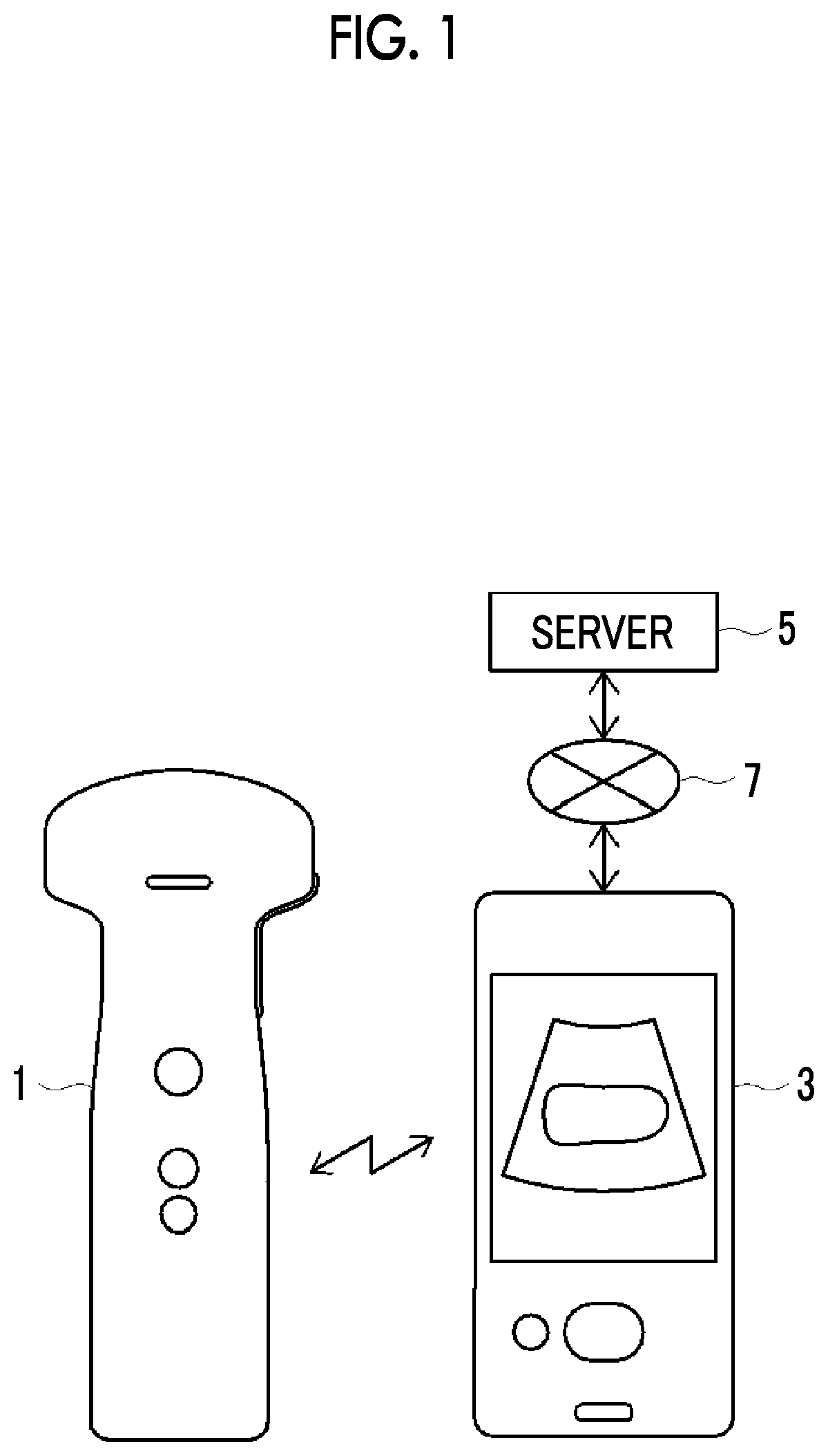 Patent US12508001 Figure 1 – Ultrasound system and control method of ultrasound system which have function of preventing forgetting to attach protective equipment that protects ultrasound probe