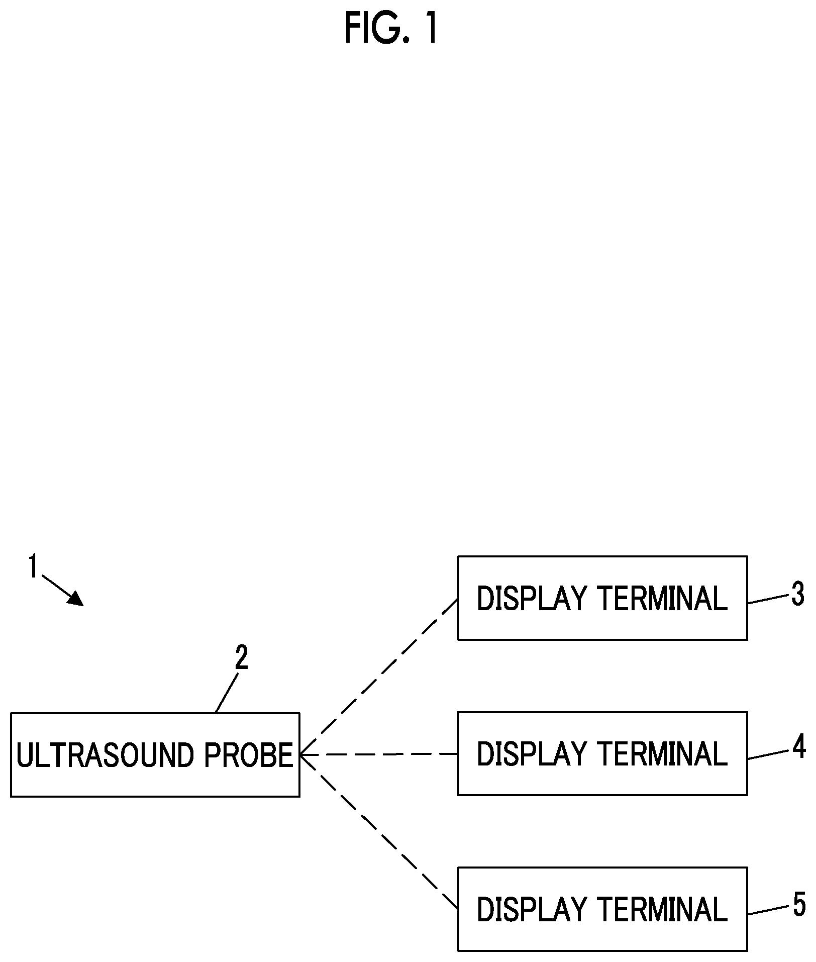 Patent US12508003 Figure 1 – Ultrasound system, ultrasound probe, control method of ultrasound system, and control method of ultrasound probe