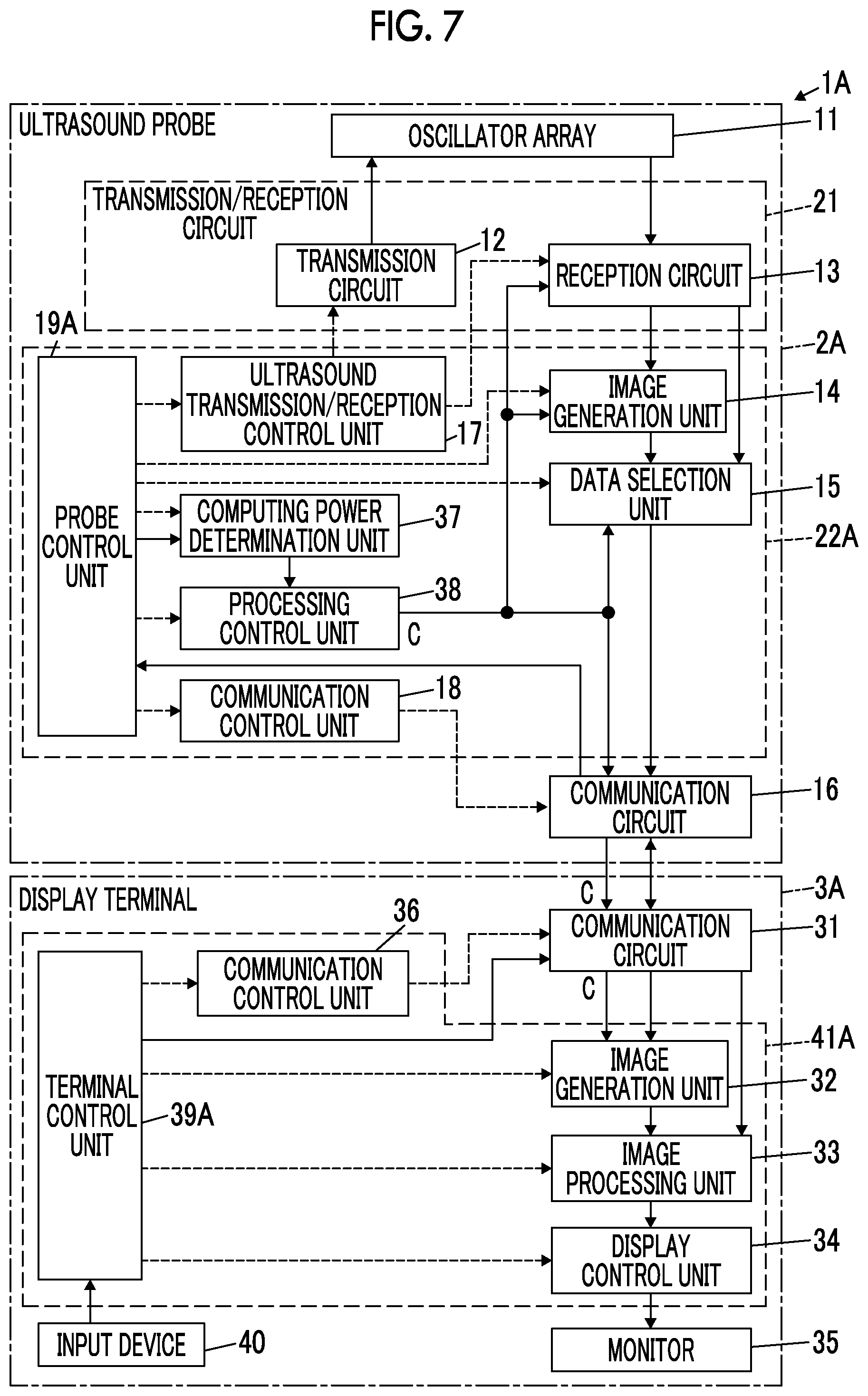 Patent US12508003 Figure 6 – Ultrasound system, ultrasound probe, control method of ultrasound system, and control method of ultrasound probe