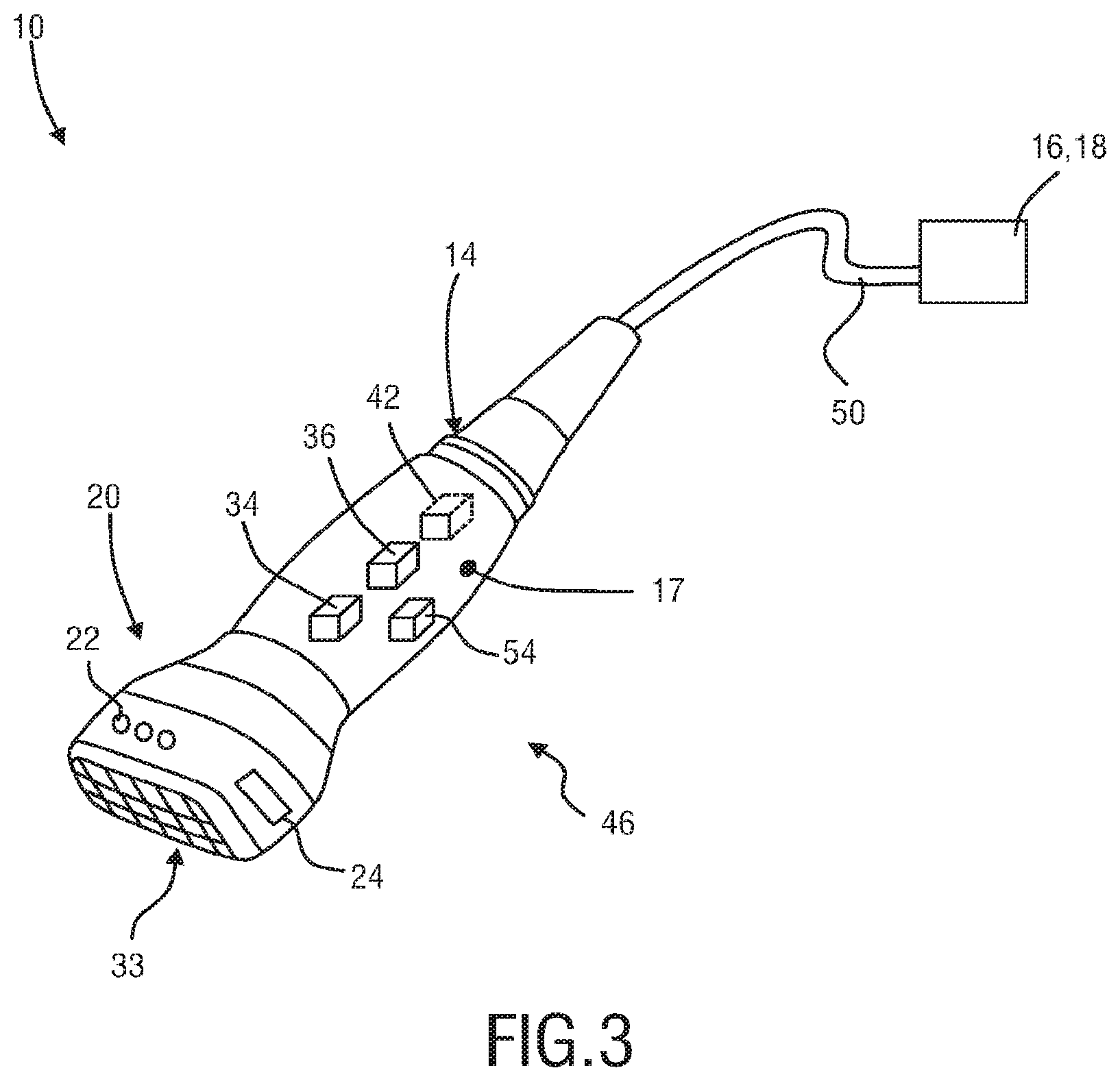 Patent US12508005 Figure 3 – Multi-purpose ultrasound image acquisition device
