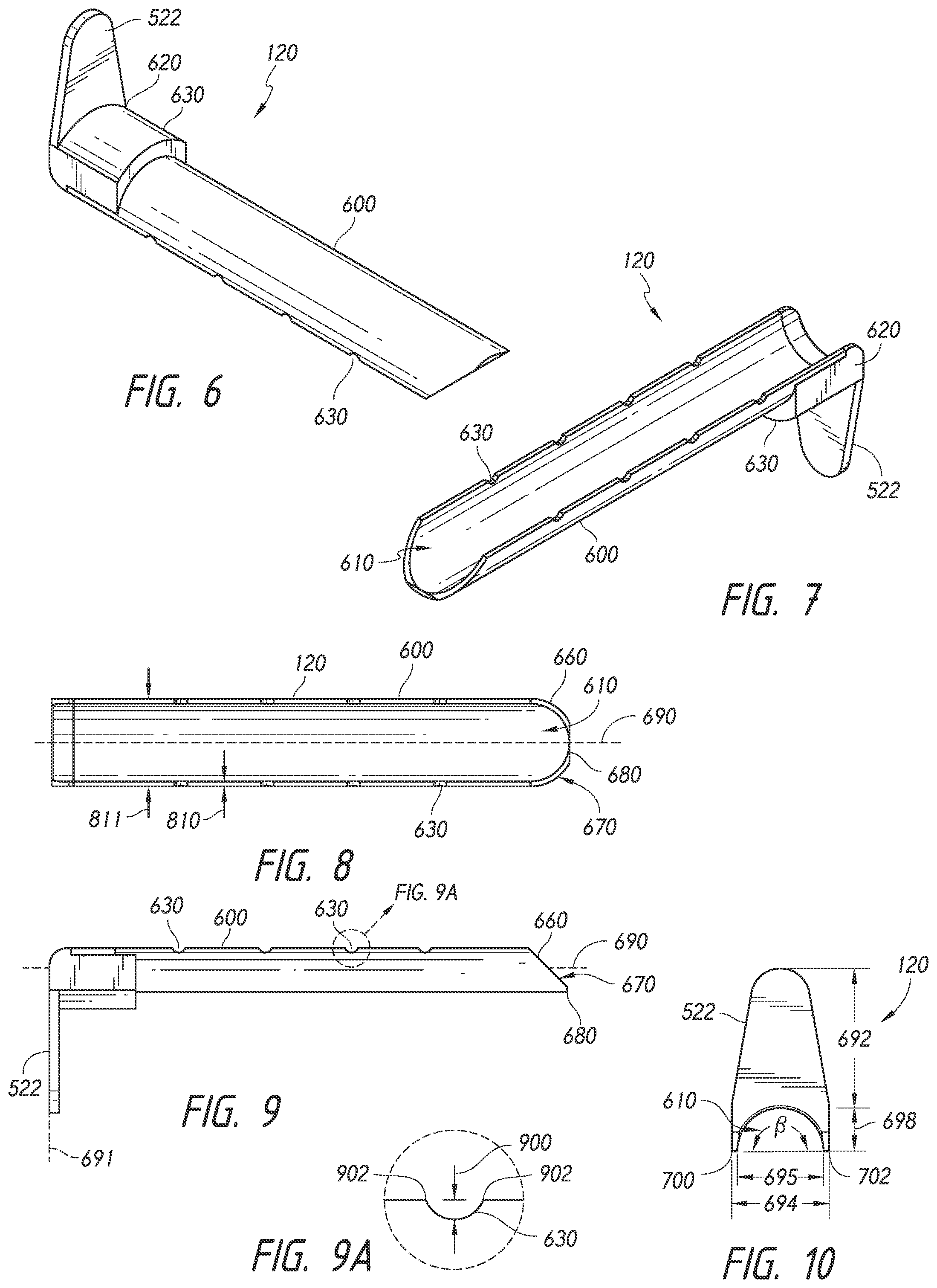 Patent US12508009 Figure 5 – Multi-portal split cannulas, endoscopic hemostatic dispensers and surgical tools