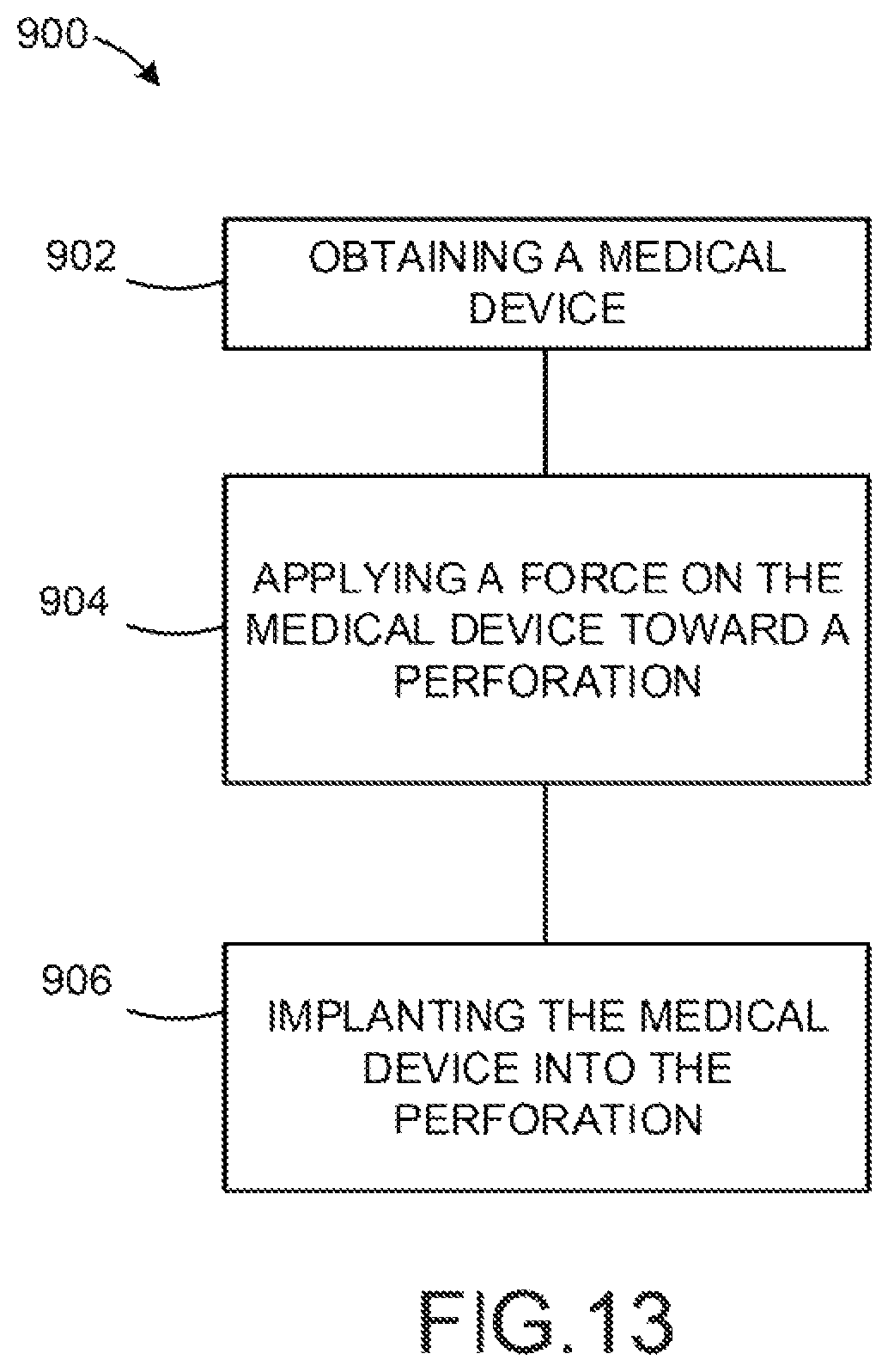 Patent US12508010 Figure 7 – Medical devices for repairing perforations in tissue, methods of manufacturing medical devices, and methods of implanting a medical device