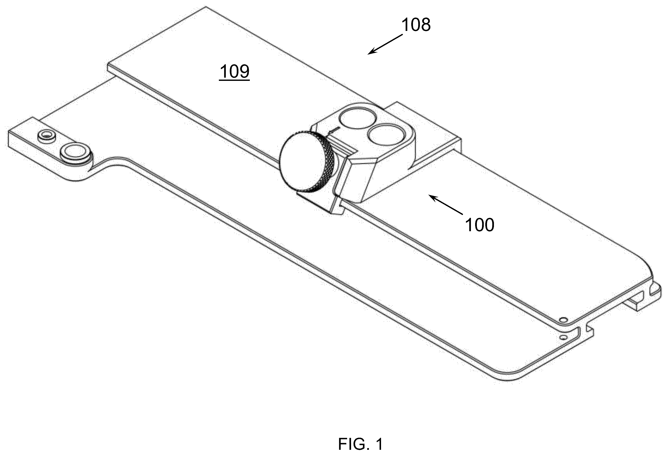 Patent US12508013 Figure 1 – Drop on carriage assembly, system, and method