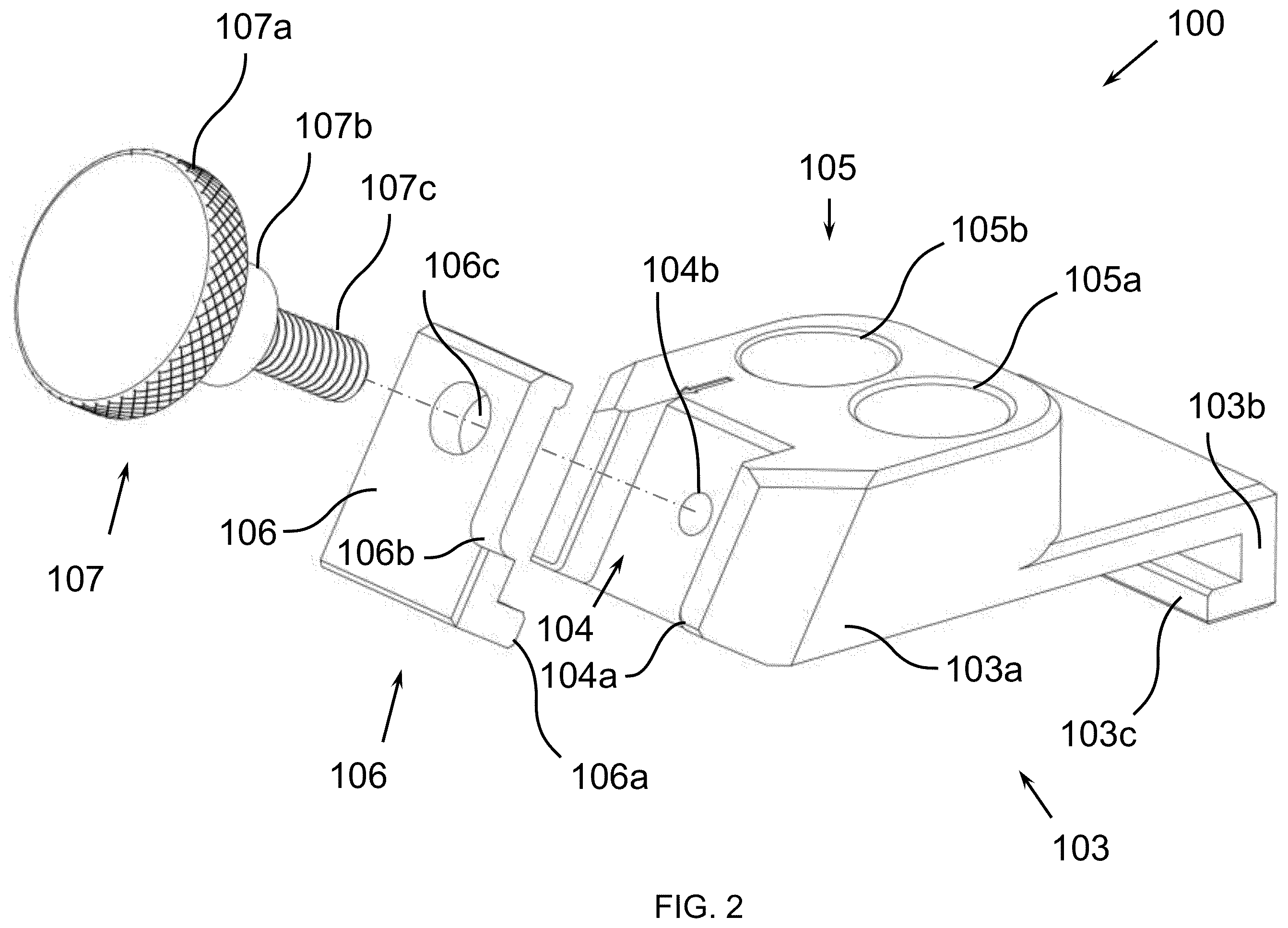 Patent US12508013 Figure 2 – Drop on carriage assembly, system, and method