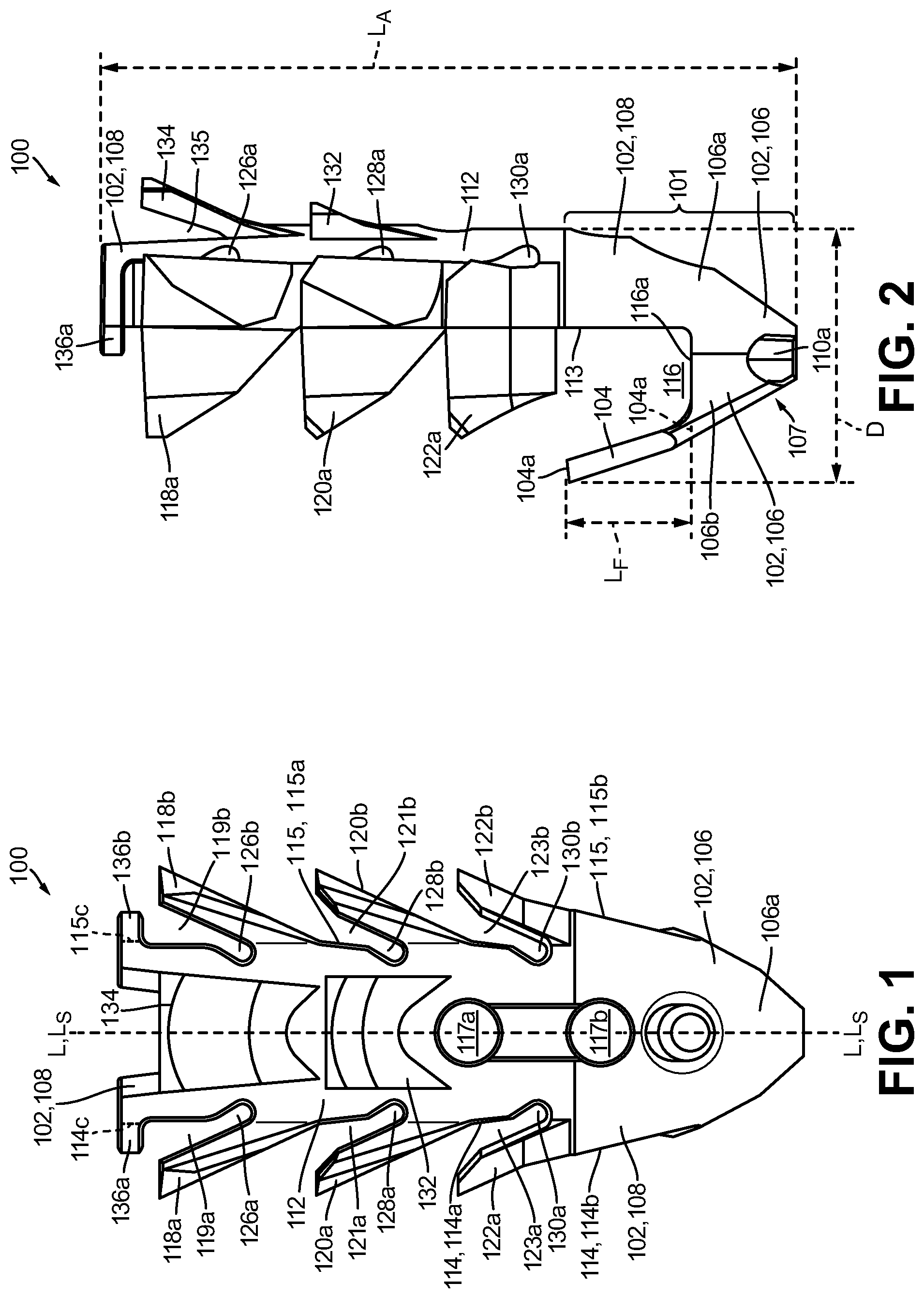 Patent US12508014 Figure 1 – Anchors and anchoring systems
