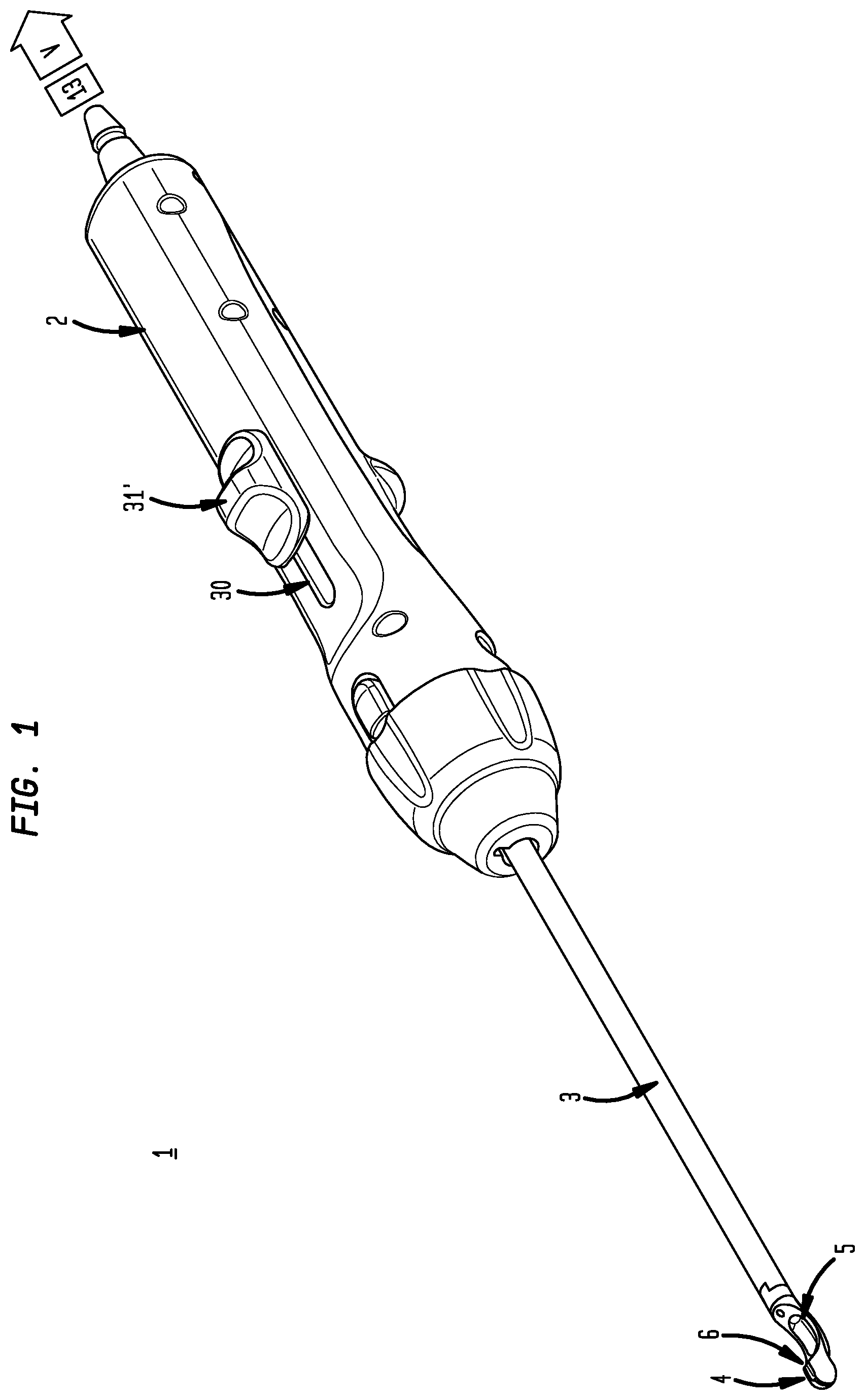 Patent US12508015 Figure 1 – Suturing apparatus needle drive