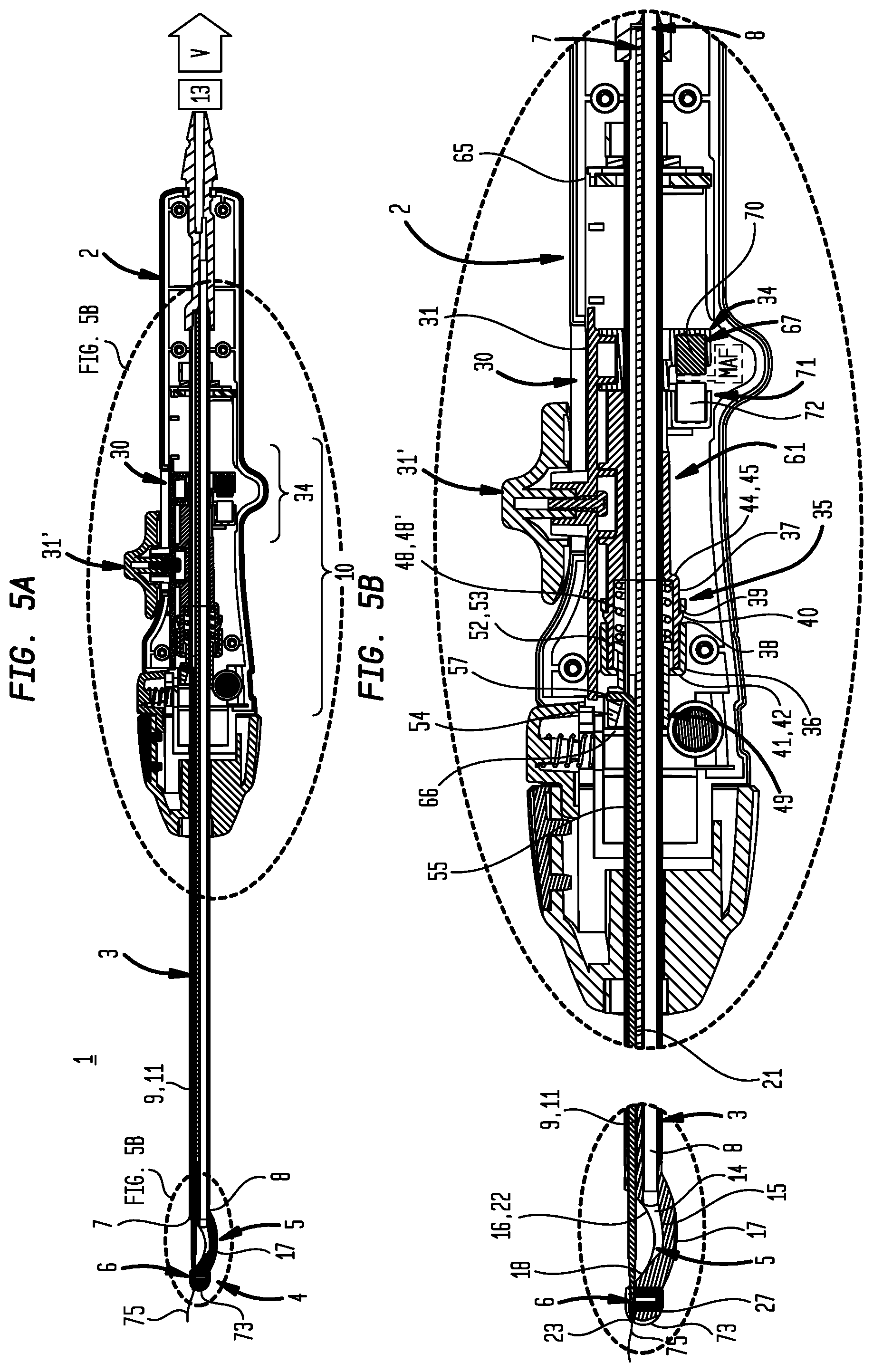 Patent US12508015 Figure 7 – Suturing apparatus needle drive