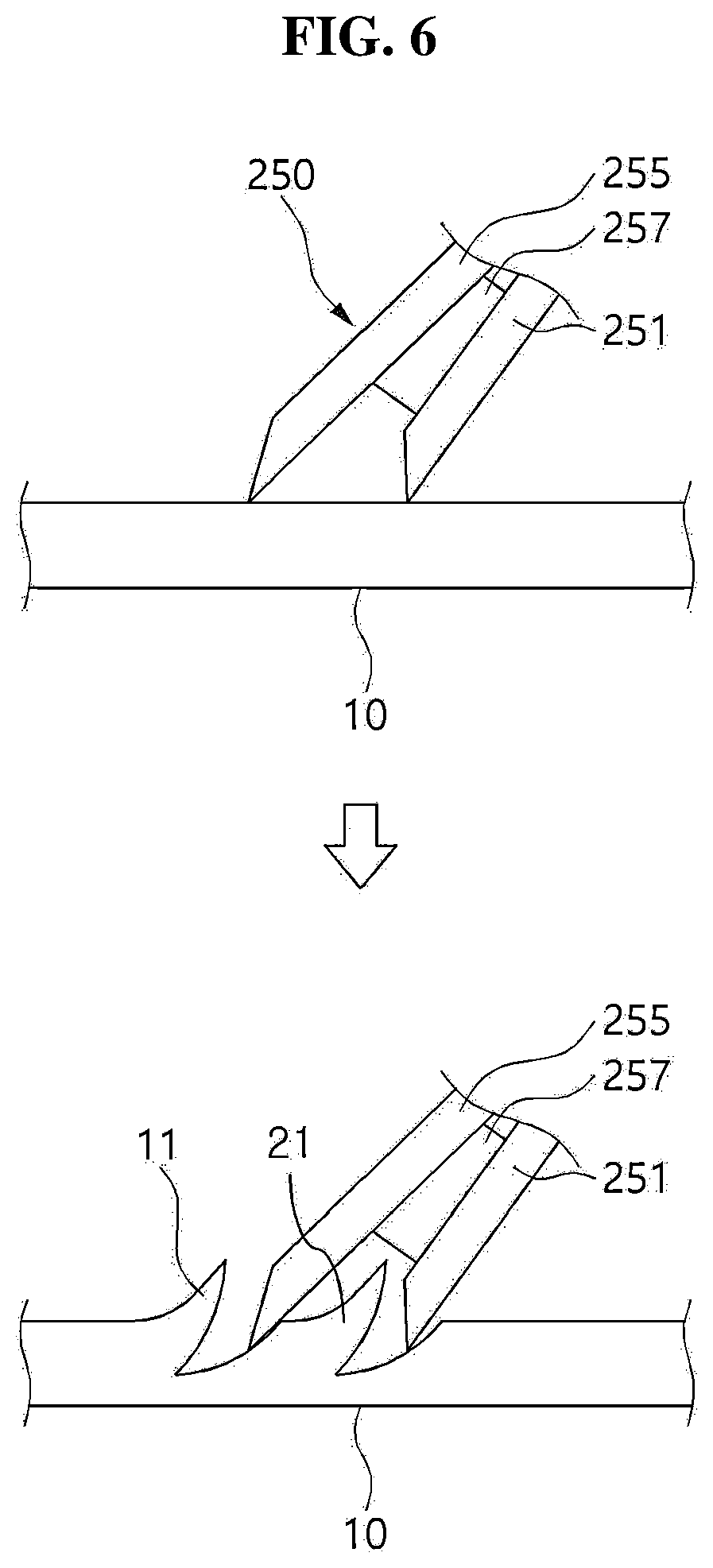 Patent US12508018 Figure 5 – Biodegradable thread manufacturing apparatus and method, and biodegradable thread thereof