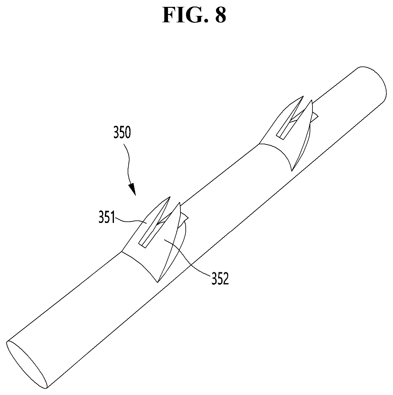 Patent US12508018 Figure 7 – Biodegradable thread manufacturing apparatus and method, and biodegradable thread thereof
