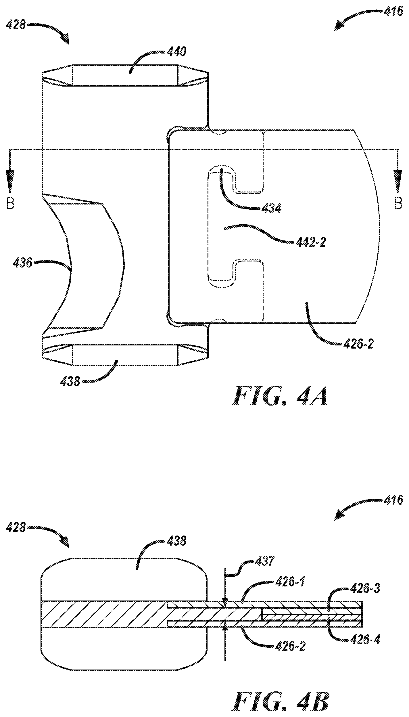 Patent US12508020 Figure 4 – Blade assembly for a surgical reloadable cartridge assembly