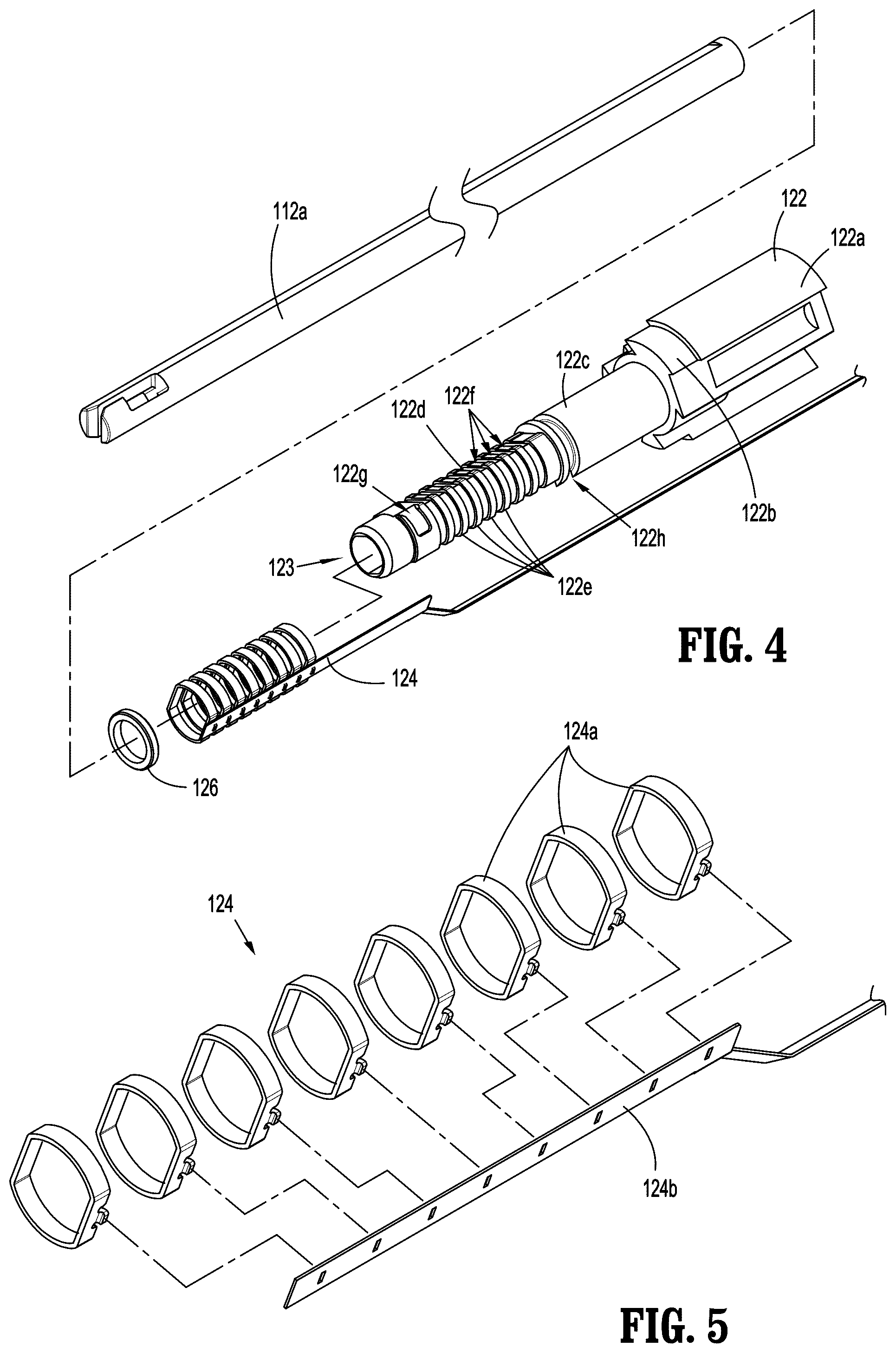 Patent US12508023 Figure 4 – Sealed electrical connection between surgical loading unit and elongated shaft