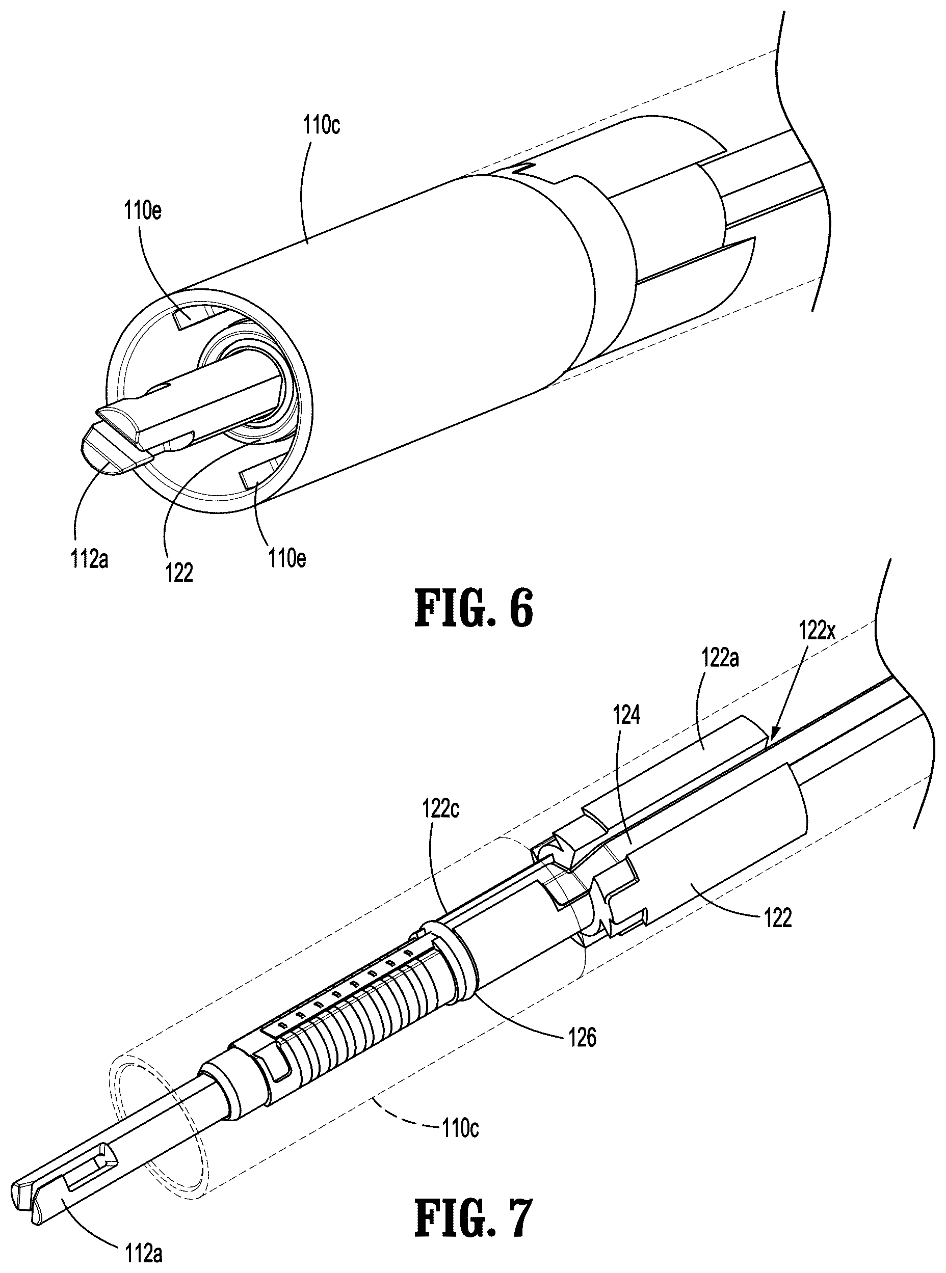 Patent US12508023 Figure 5 – Sealed electrical connection between surgical loading unit and elongated shaft