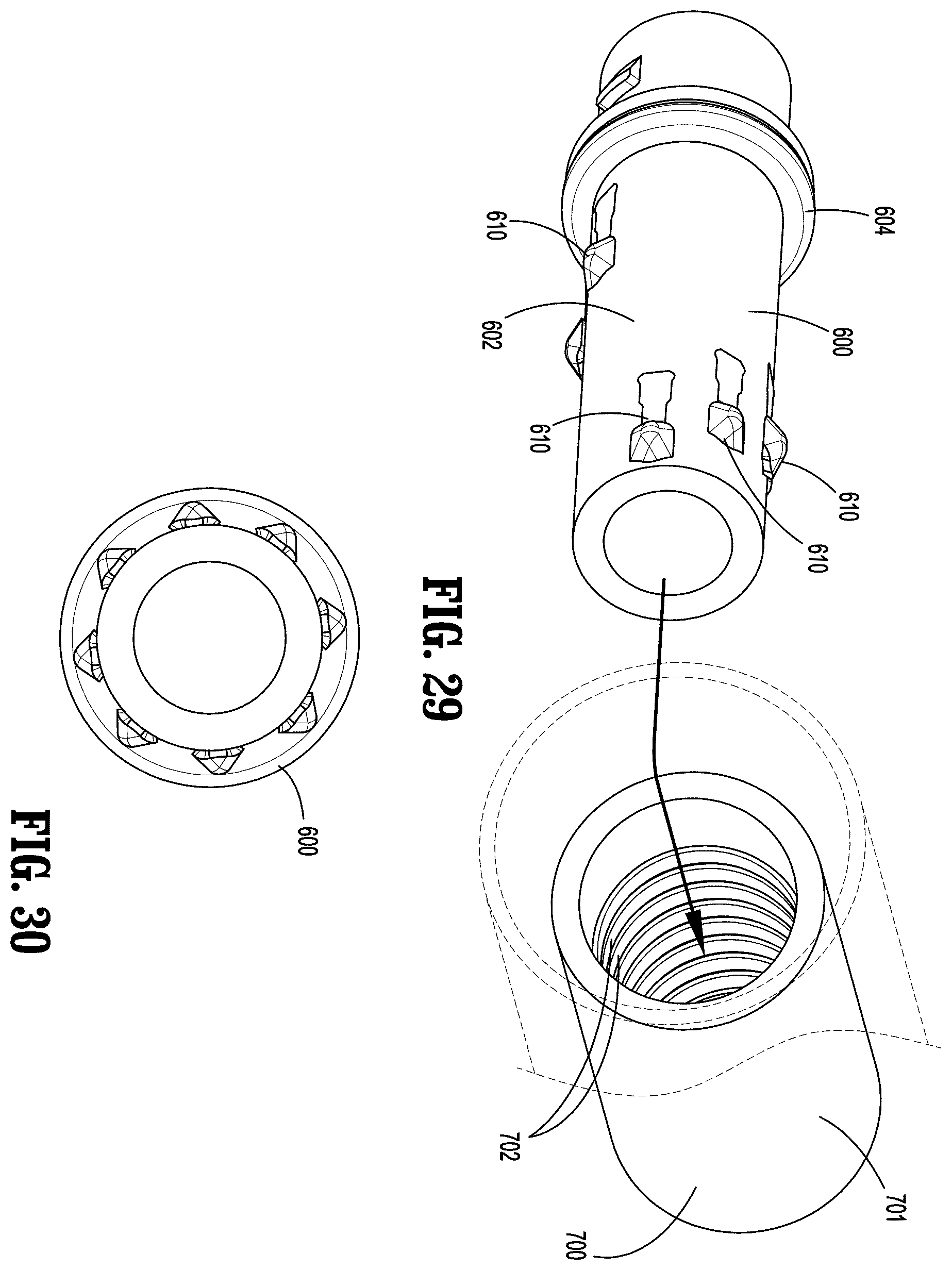 Patent US12508023 Figure 18 – Sealed electrical connection between surgical loading unit and elongated shaft