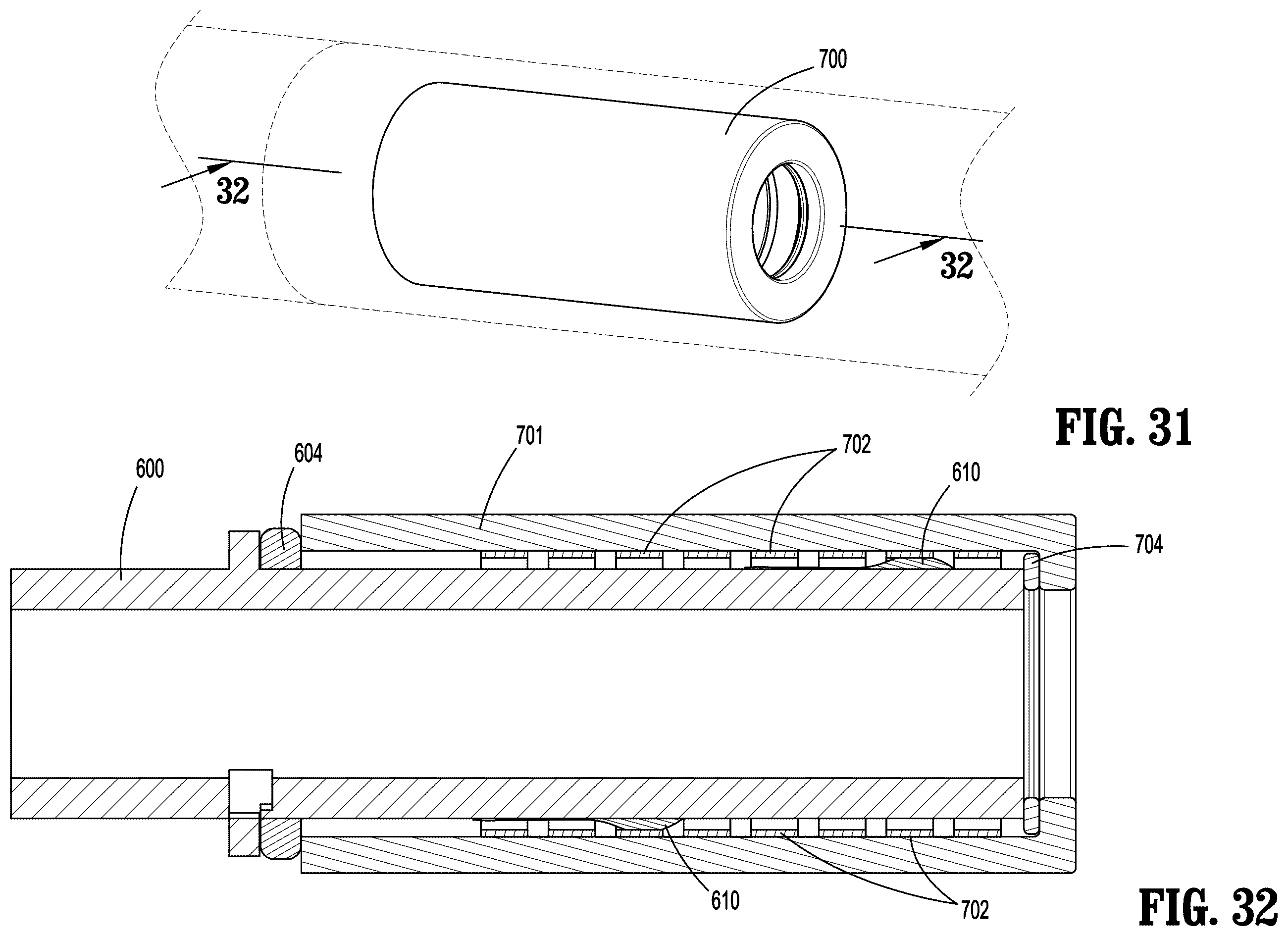 Patent US12508023 Figure 19 – Sealed electrical connection between surgical loading unit and elongated shaft