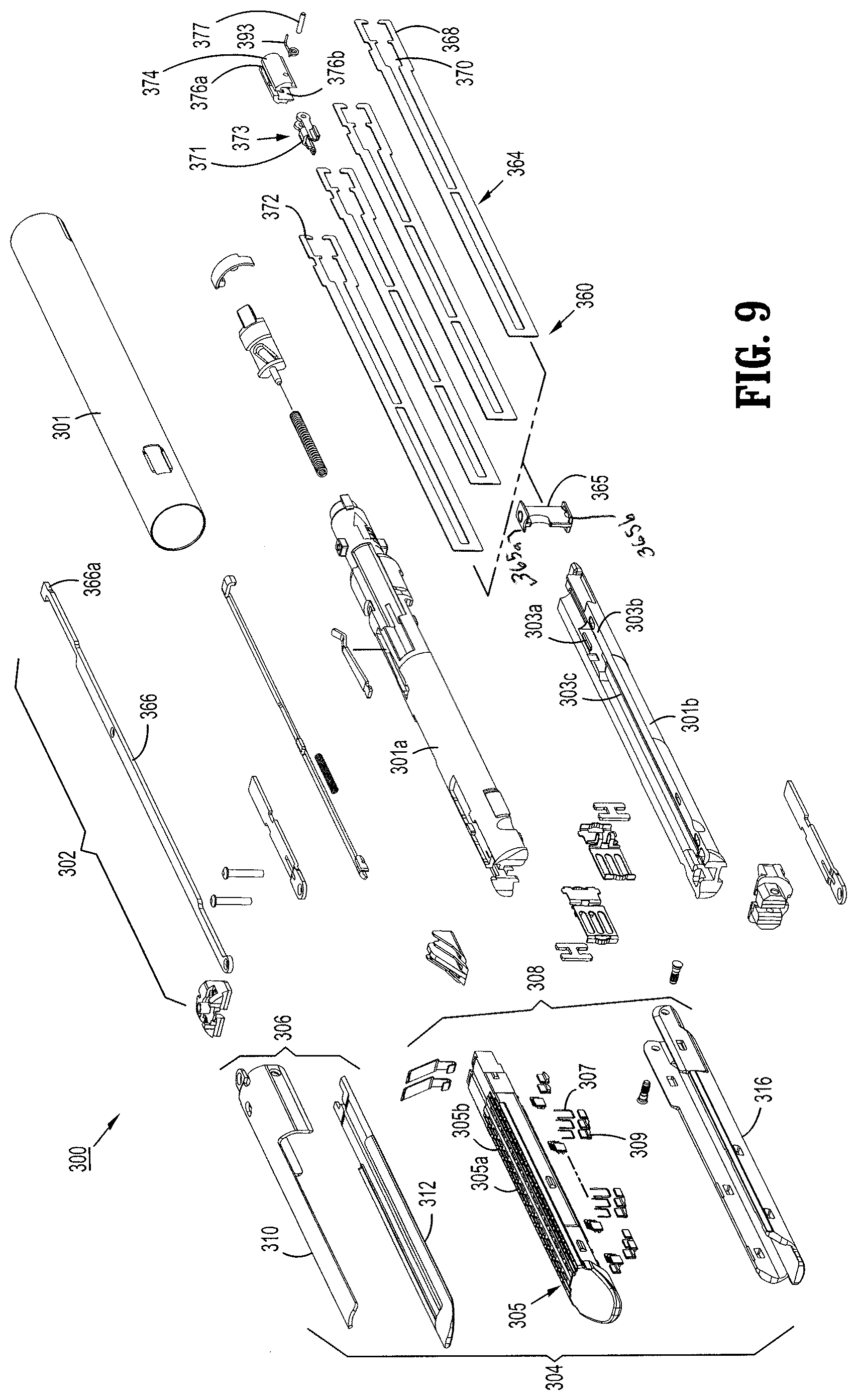 Patent US12508025 Figure 8 – Mechanisms for compensating for drivetrain failure in powered surgical instruments