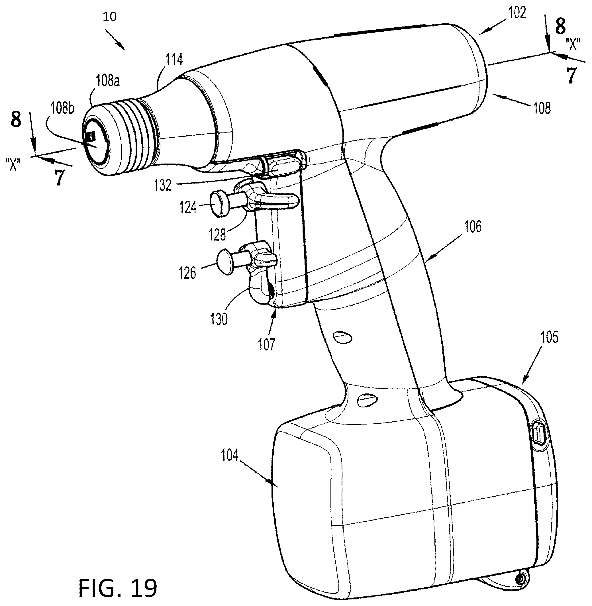 Patent US12508025 Figure 18 – Mechanisms for compensating for drivetrain failure in powered surgical instruments