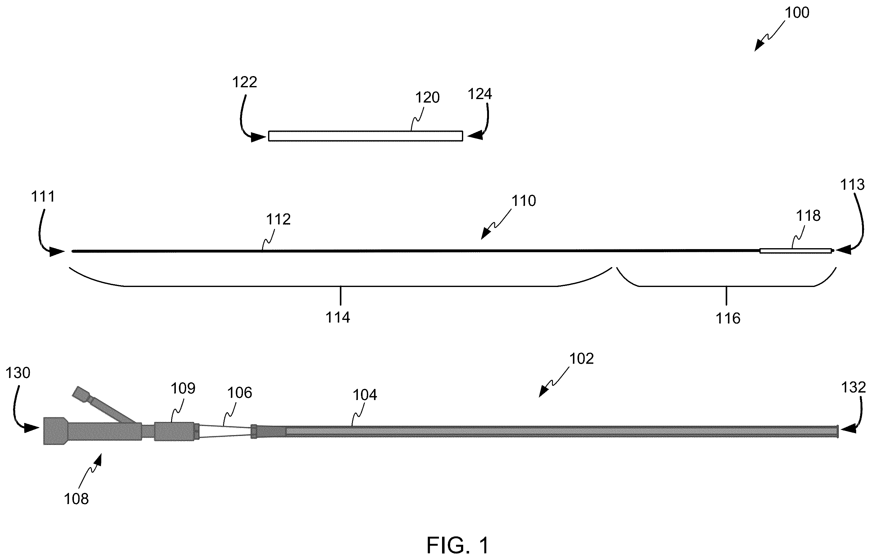 Patent US12508031 Figure 1 – Neurovascular flow diverter and delivery systems