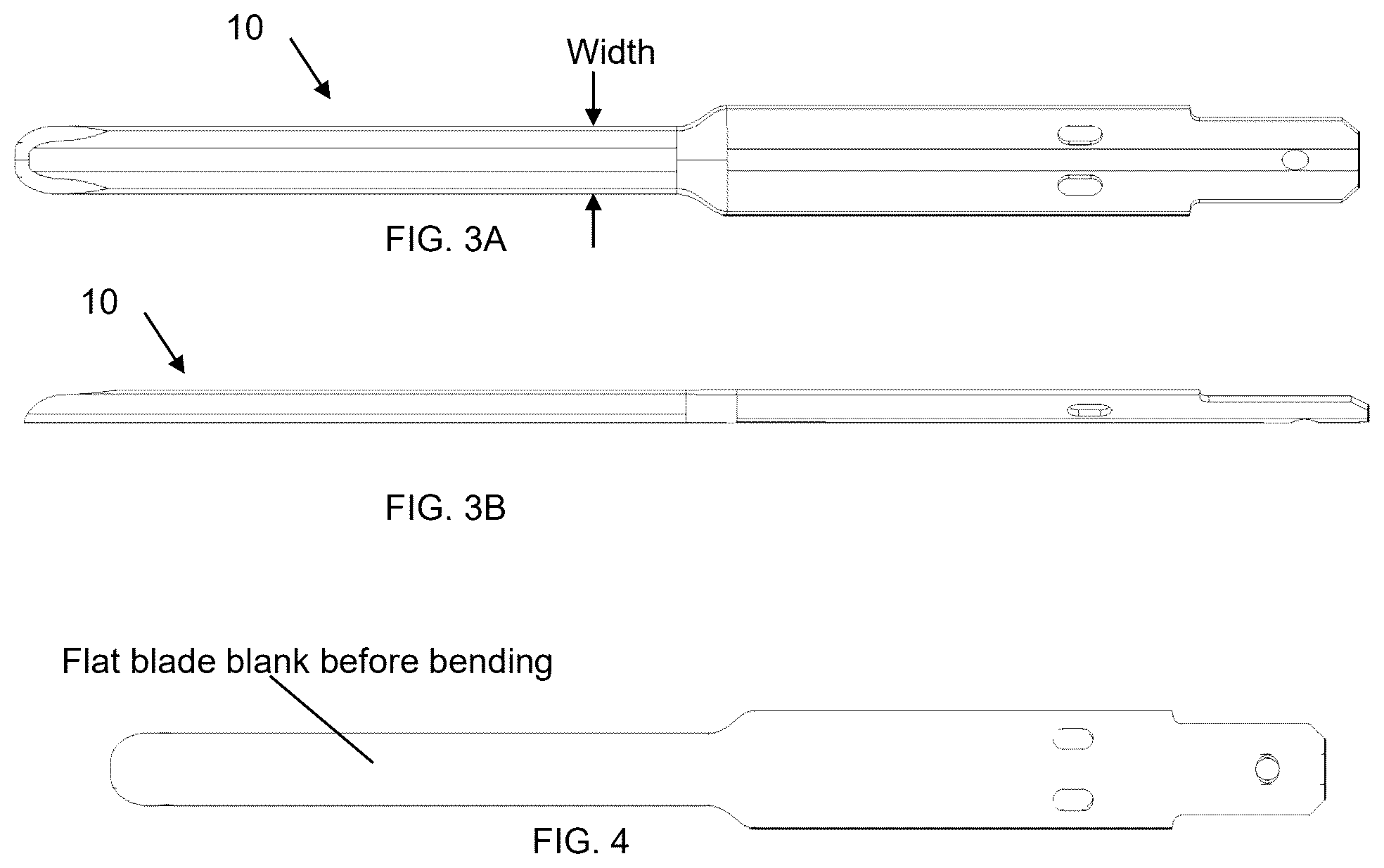 Patent US12508035 Figure 3 – Scoring blade and method for bone cement removal from intramedullary canal