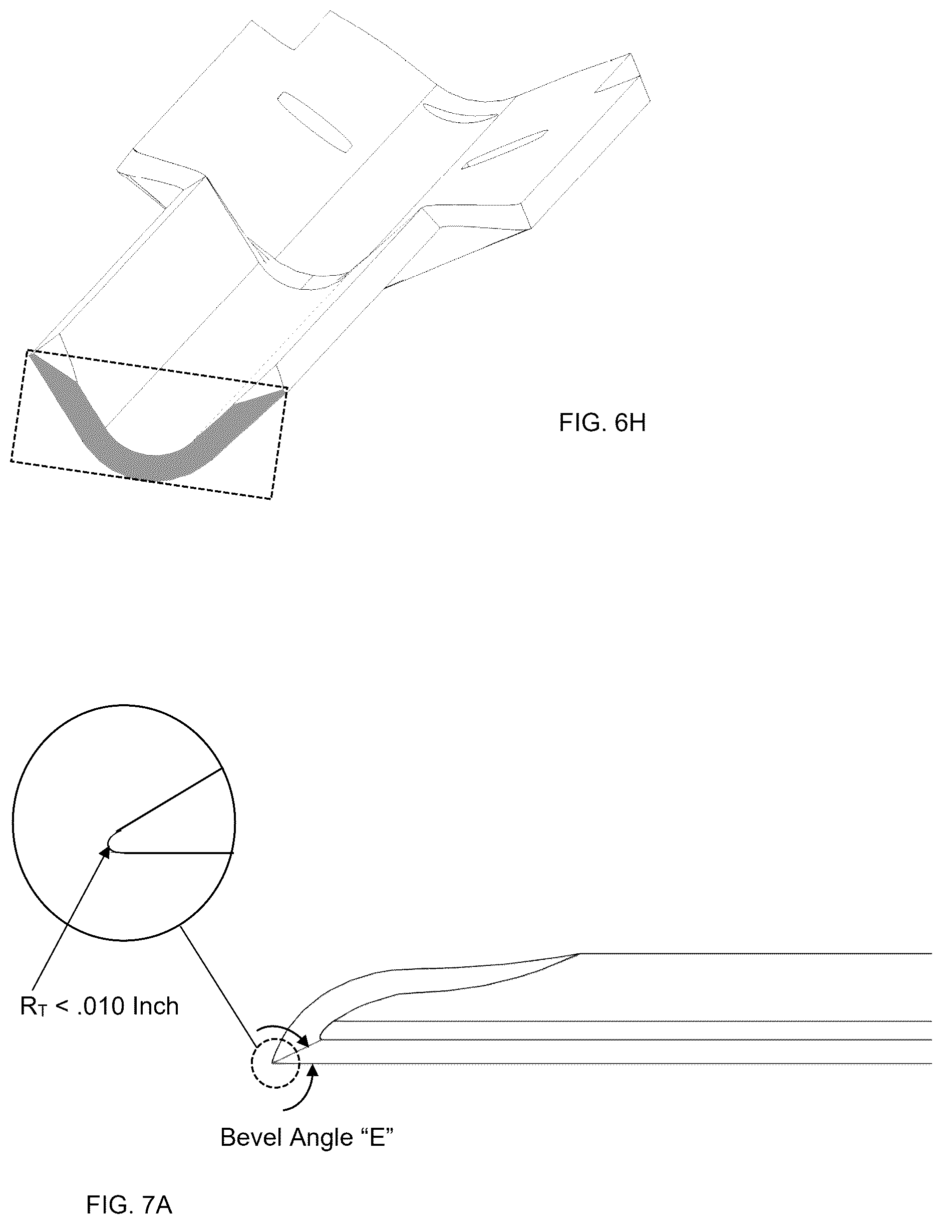 Patent US12508035 Figure 8 – Scoring blade and method for bone cement removal from intramedullary canal