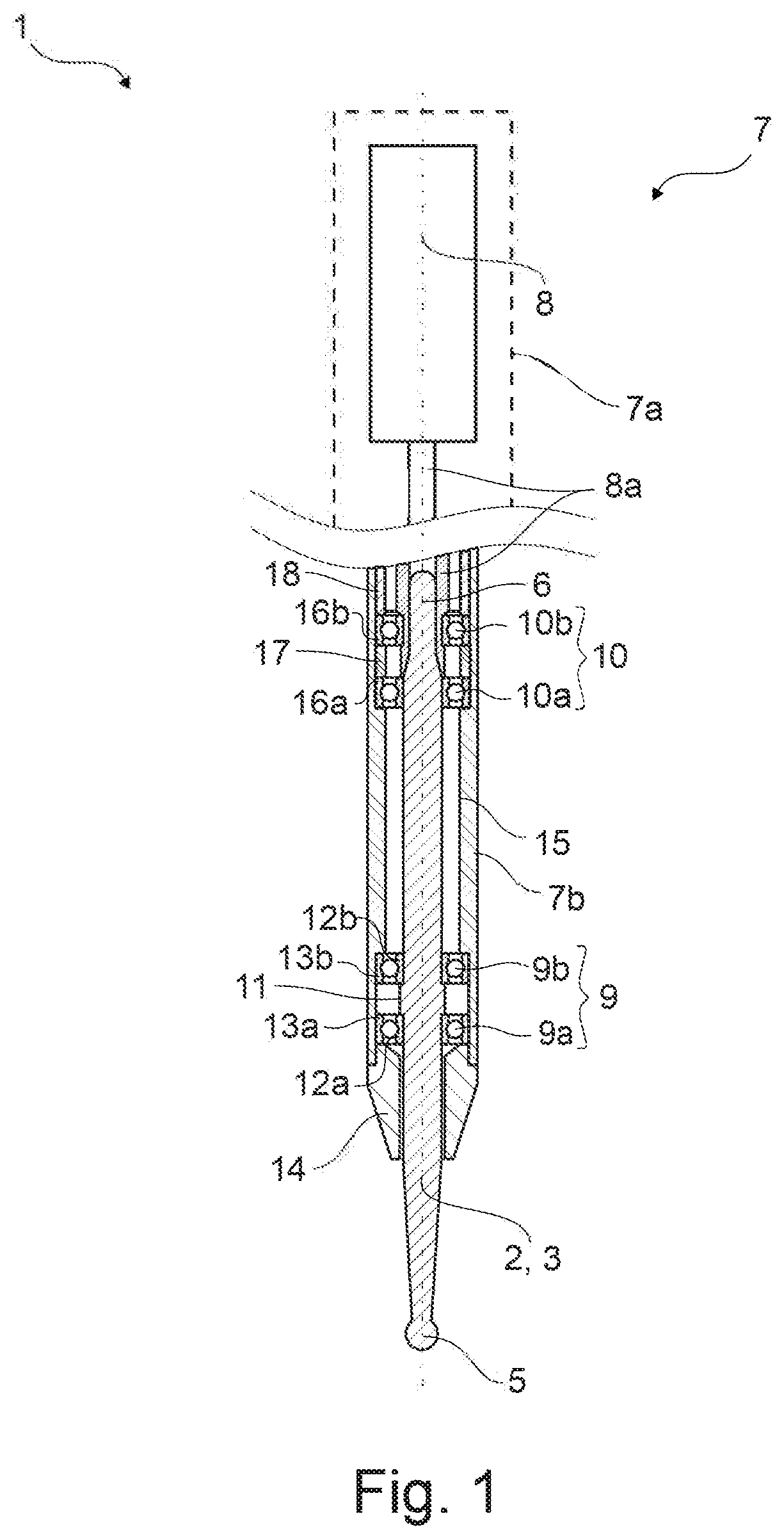 Patent US12508036 Figure 1 – Medical instrument system comprising a surgical tool