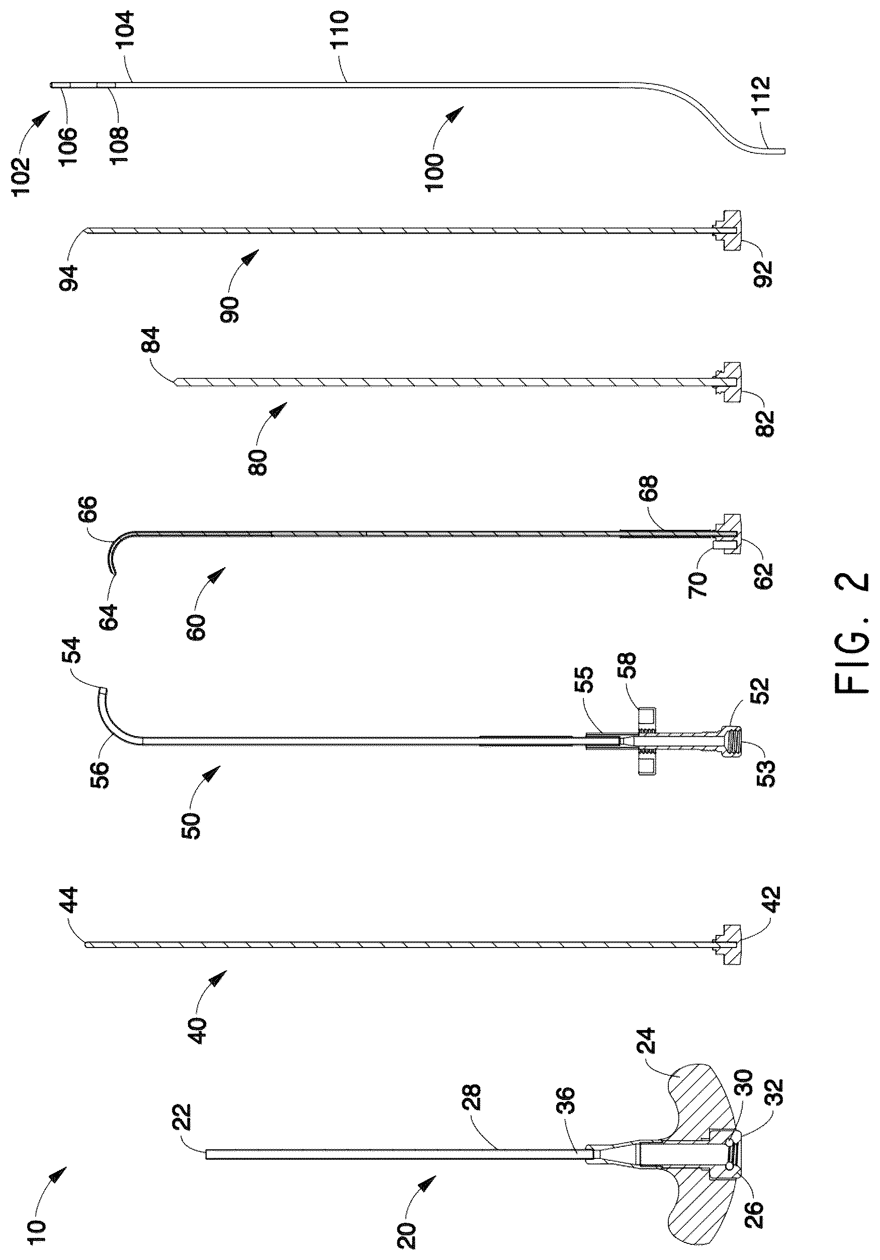 Patent US12508037 Figure 2 – Methods of navigation and treatment within a vertebral body