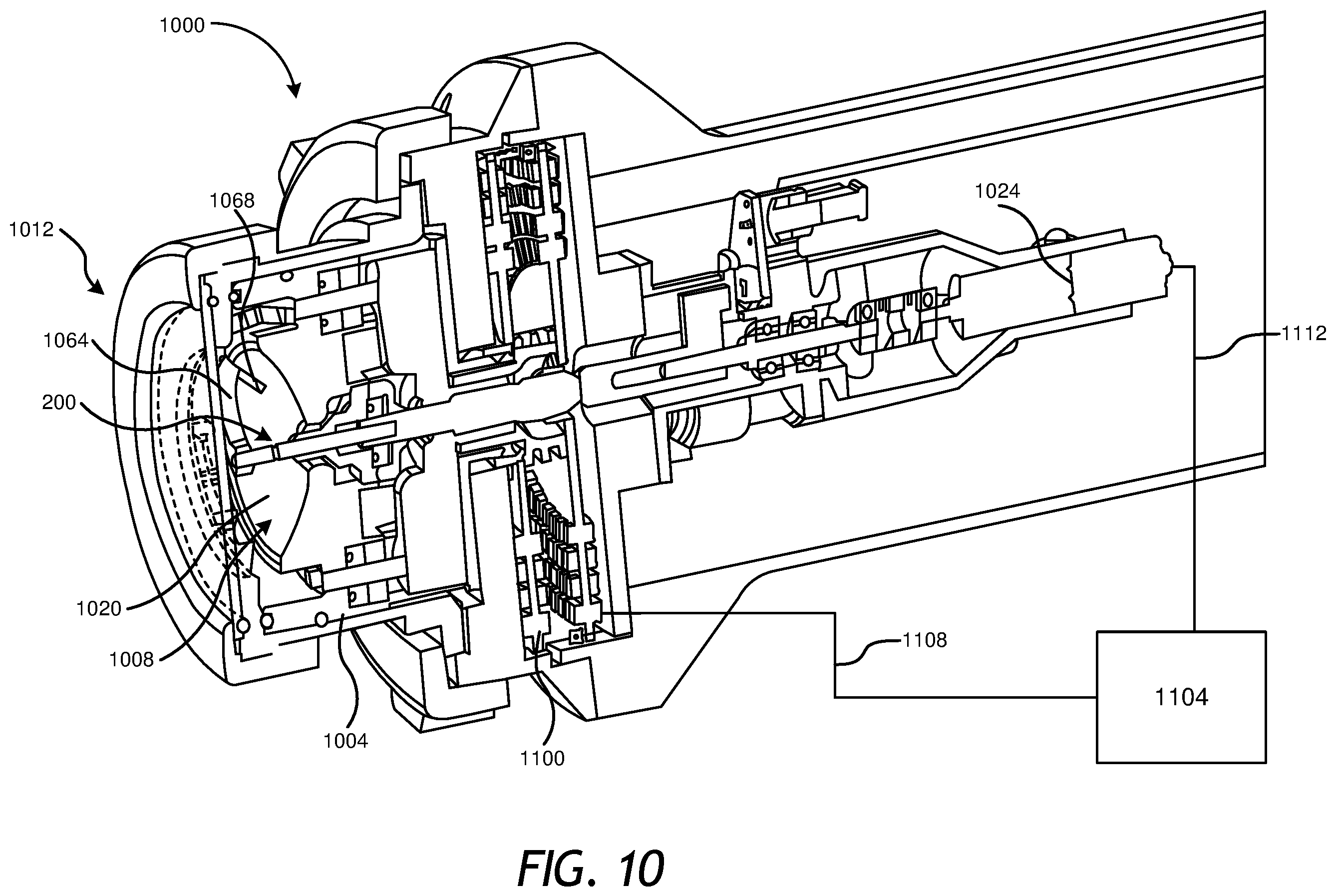 Patent US12508043 Figure 12 – Rapid Pulse electrohydraulic (EH) shockwave generator apparatus with improved acoustic wavefronts