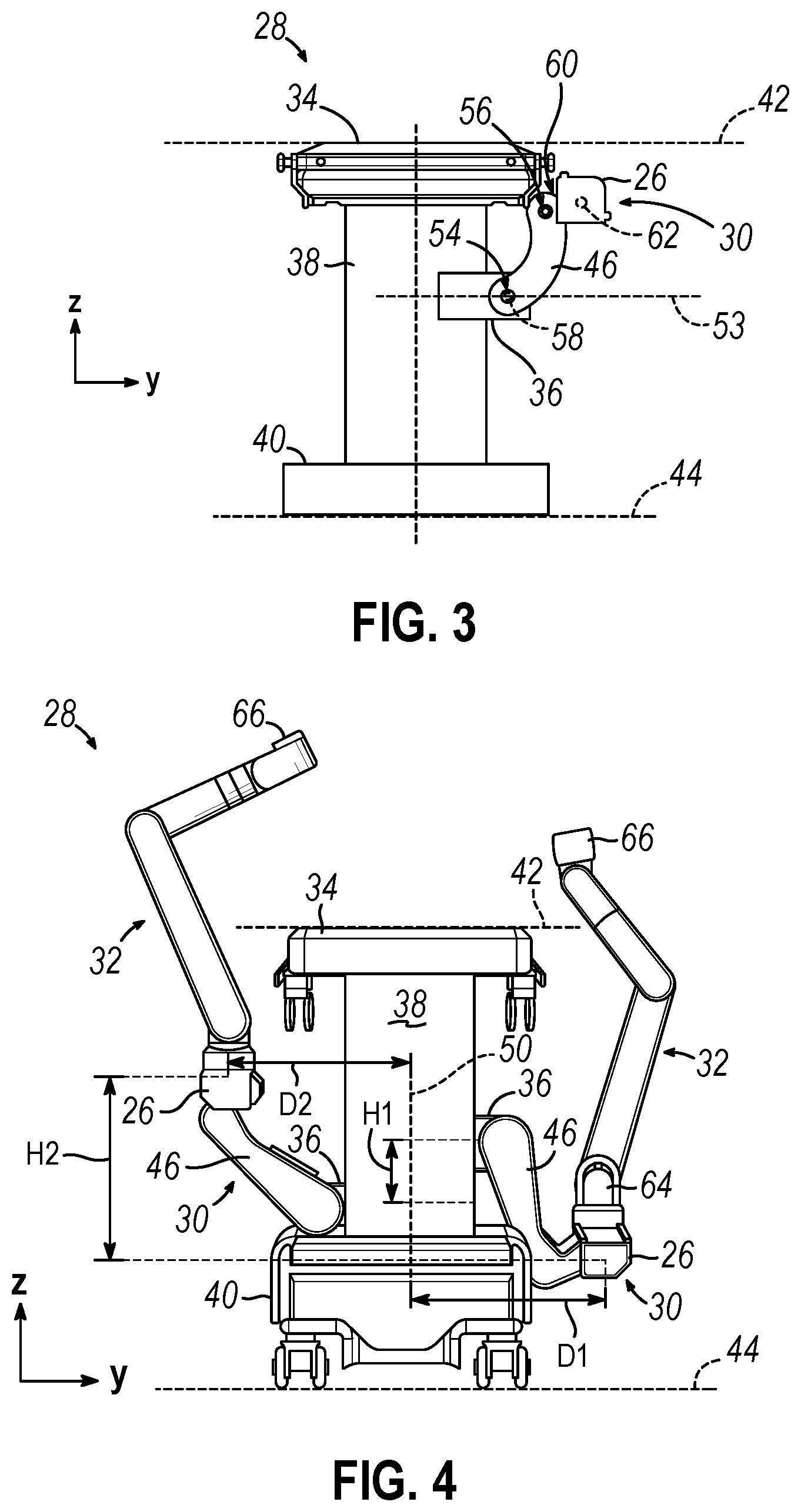 Patent US12508045 Figure 2 – Robotic surgical system with knife drive mechanism