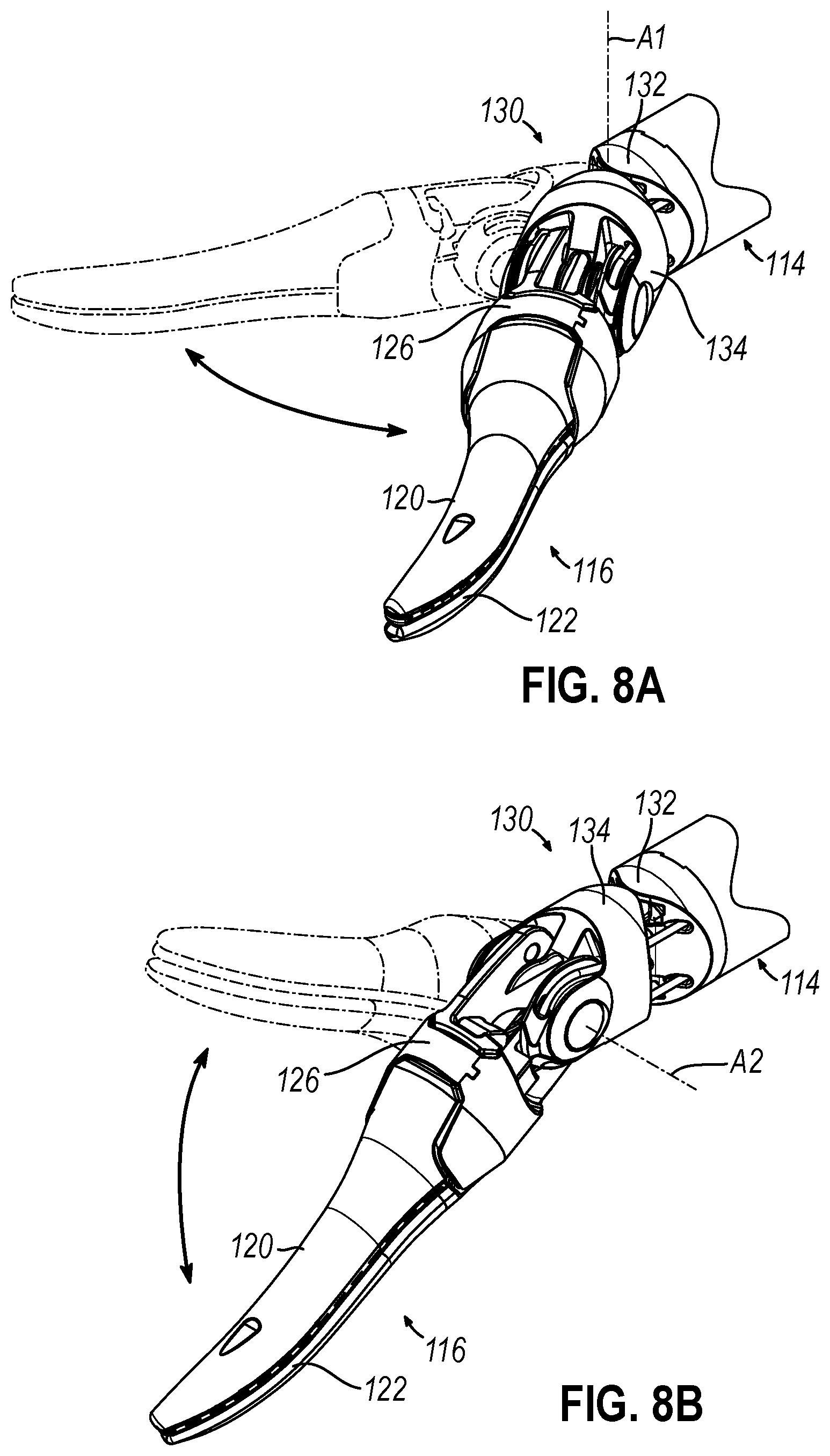 Patent US12508045 Figure 6 – Robotic surgical system with knife drive mechanism