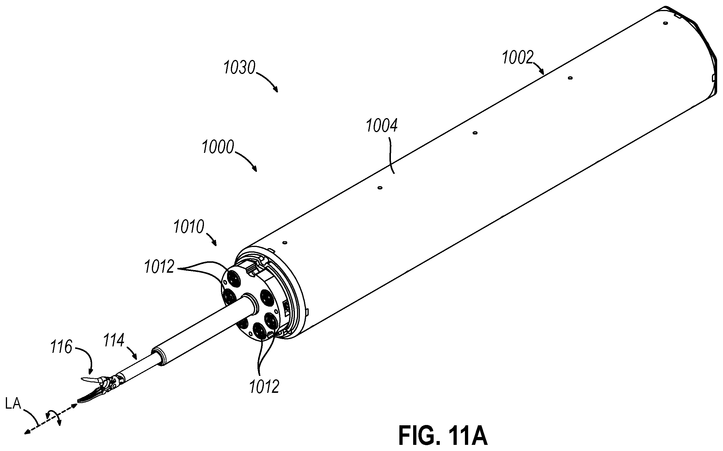 Patent US12508045 Figure 9 – Robotic surgical system with knife drive mechanism