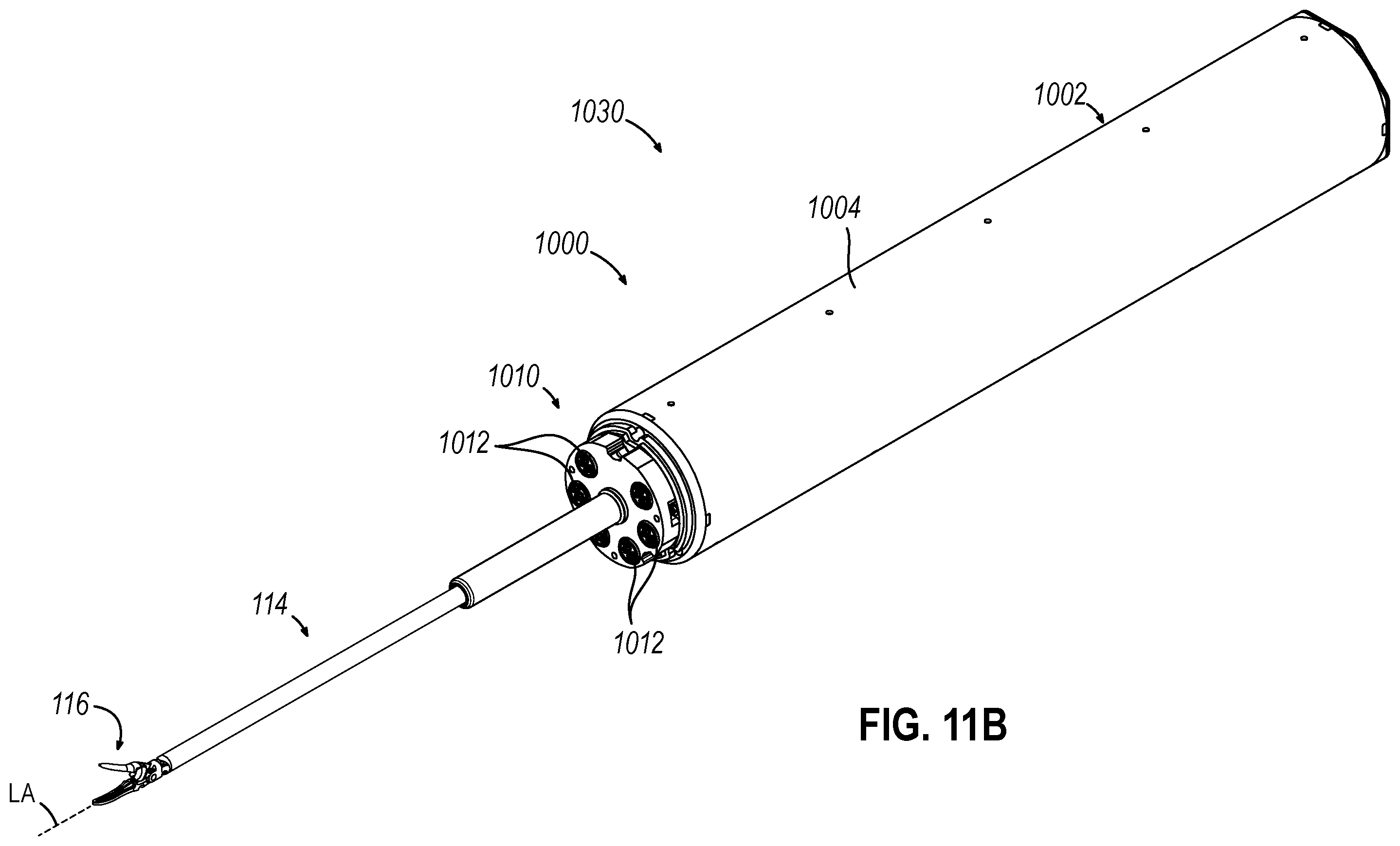 Patent US12508045 Figure 10 – Robotic surgical system with knife drive mechanism