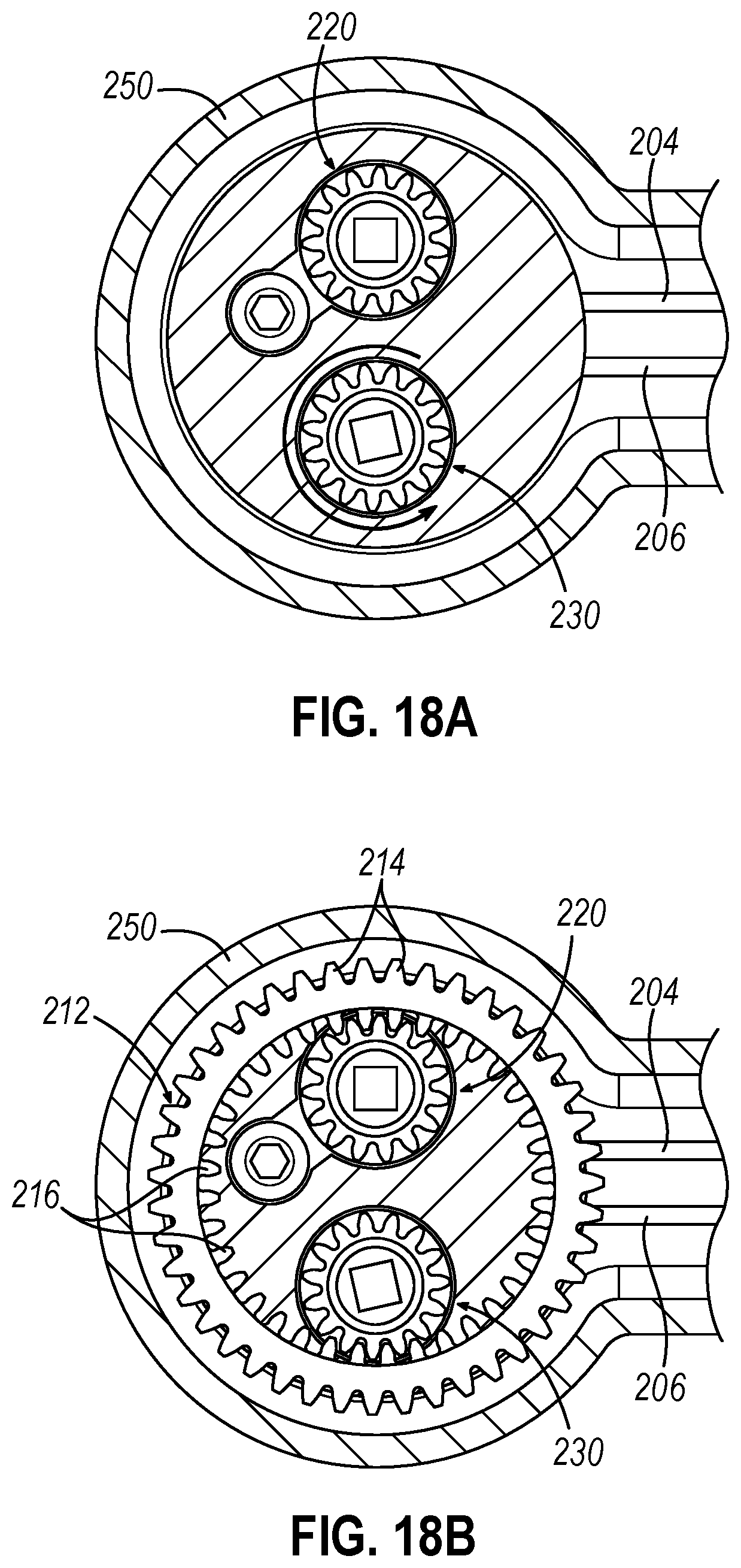 Patent US12508045 Figure 20 – Robotic surgical system with knife drive mechanism